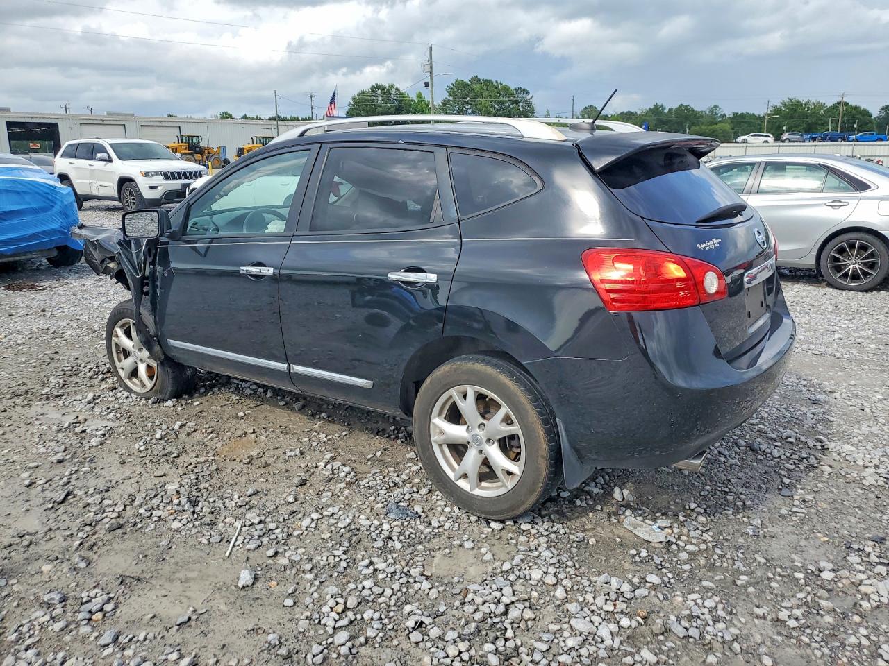 2011 Nissan Rogue S Black vin: JN8AS5MT7BW157030