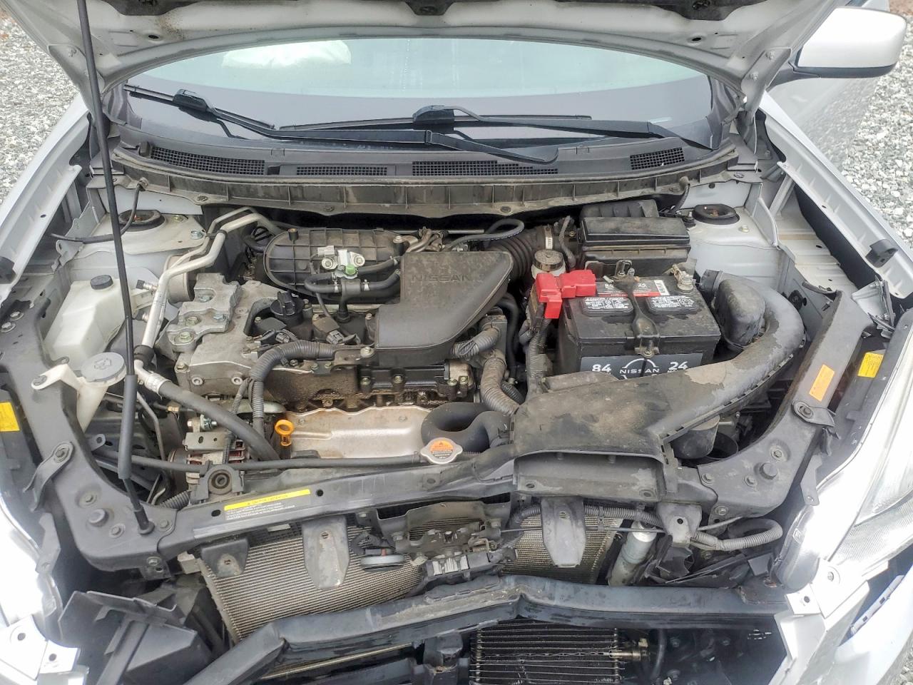 2011 Nissan Rogue S Silver vin: JN8AS5MT7BW166441