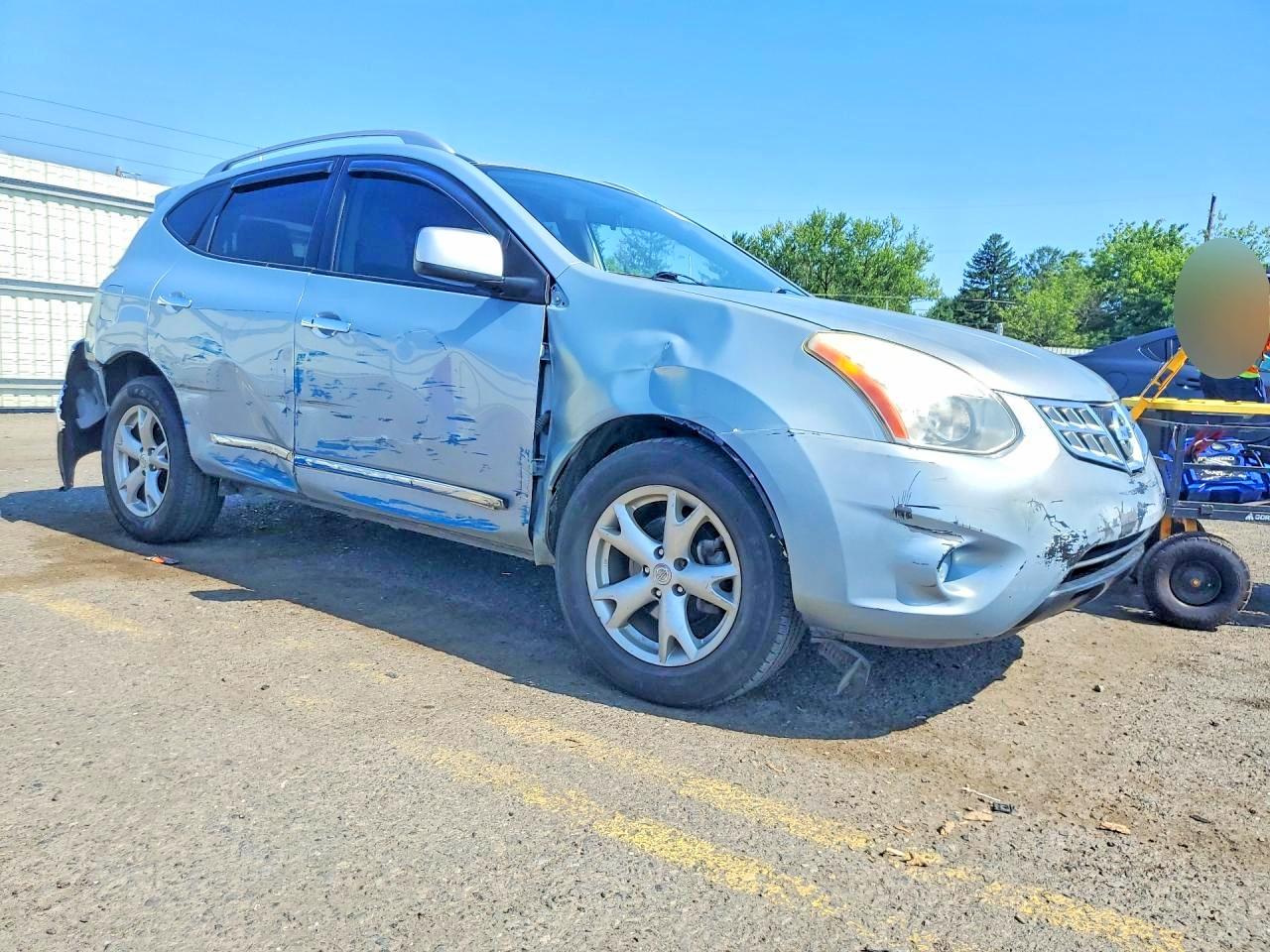 2011 Nissan Rogue S Серебряный vin: JN8AS5MT7BW169761