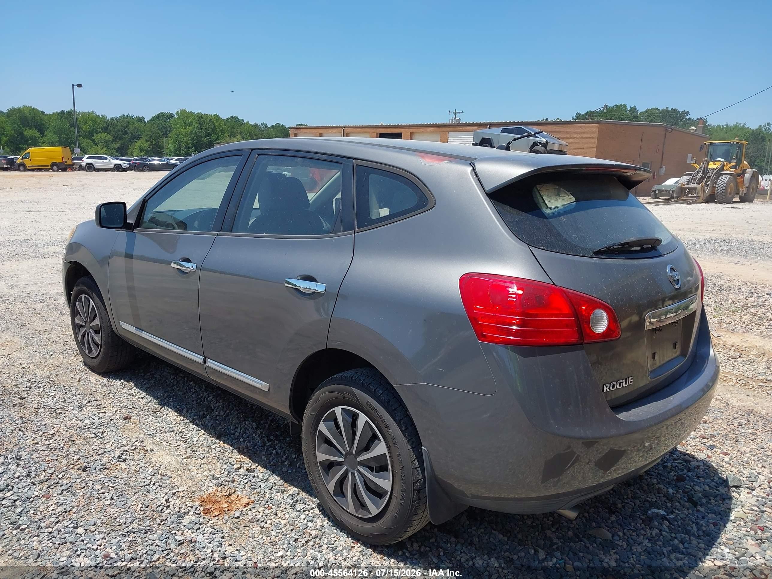 2011 Nissan Rogue S Gray vin: JN8AS5MT7BW176399