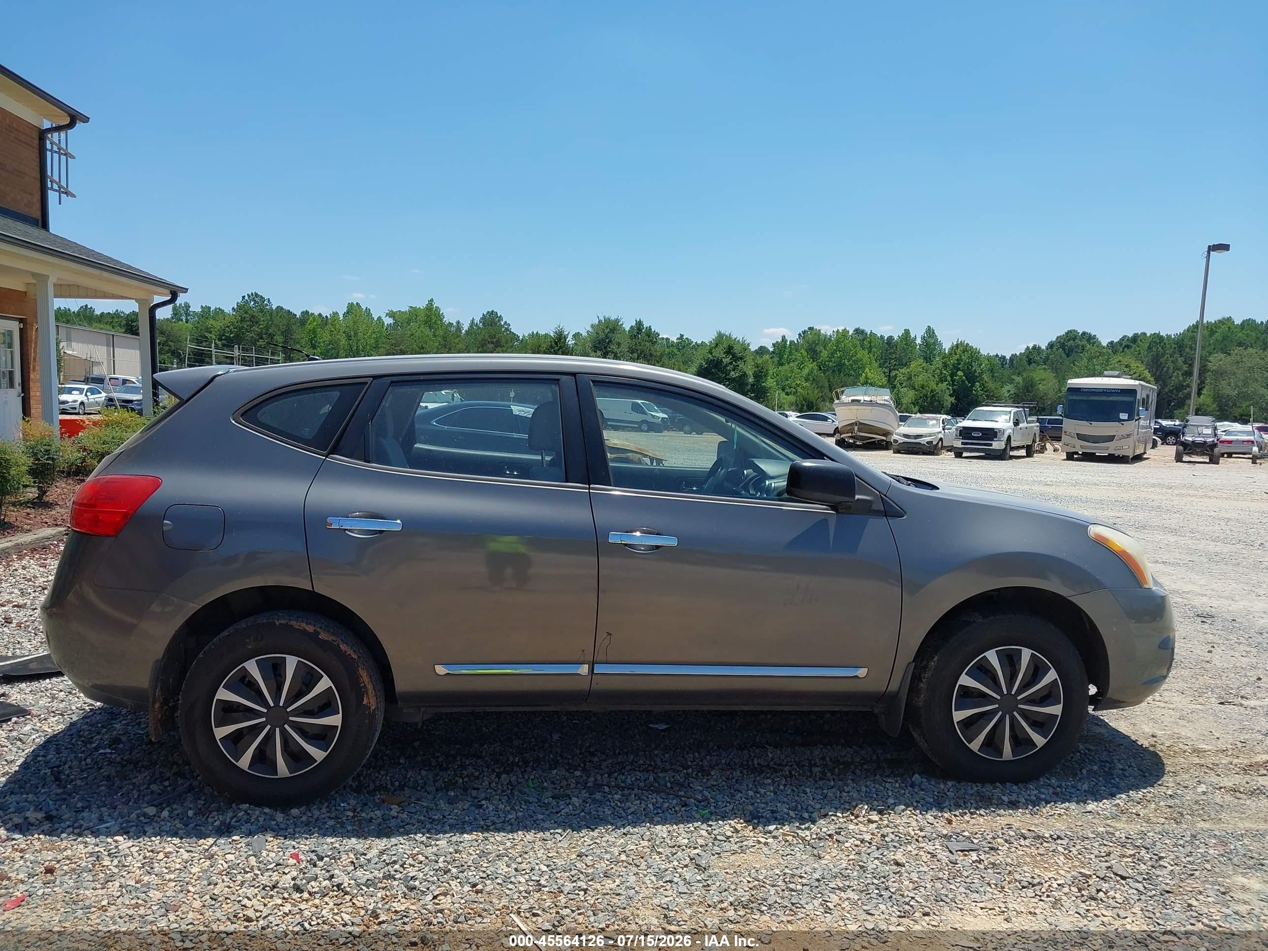 2011 Nissan Rogue S Gray vin: JN8AS5MT7BW176399
