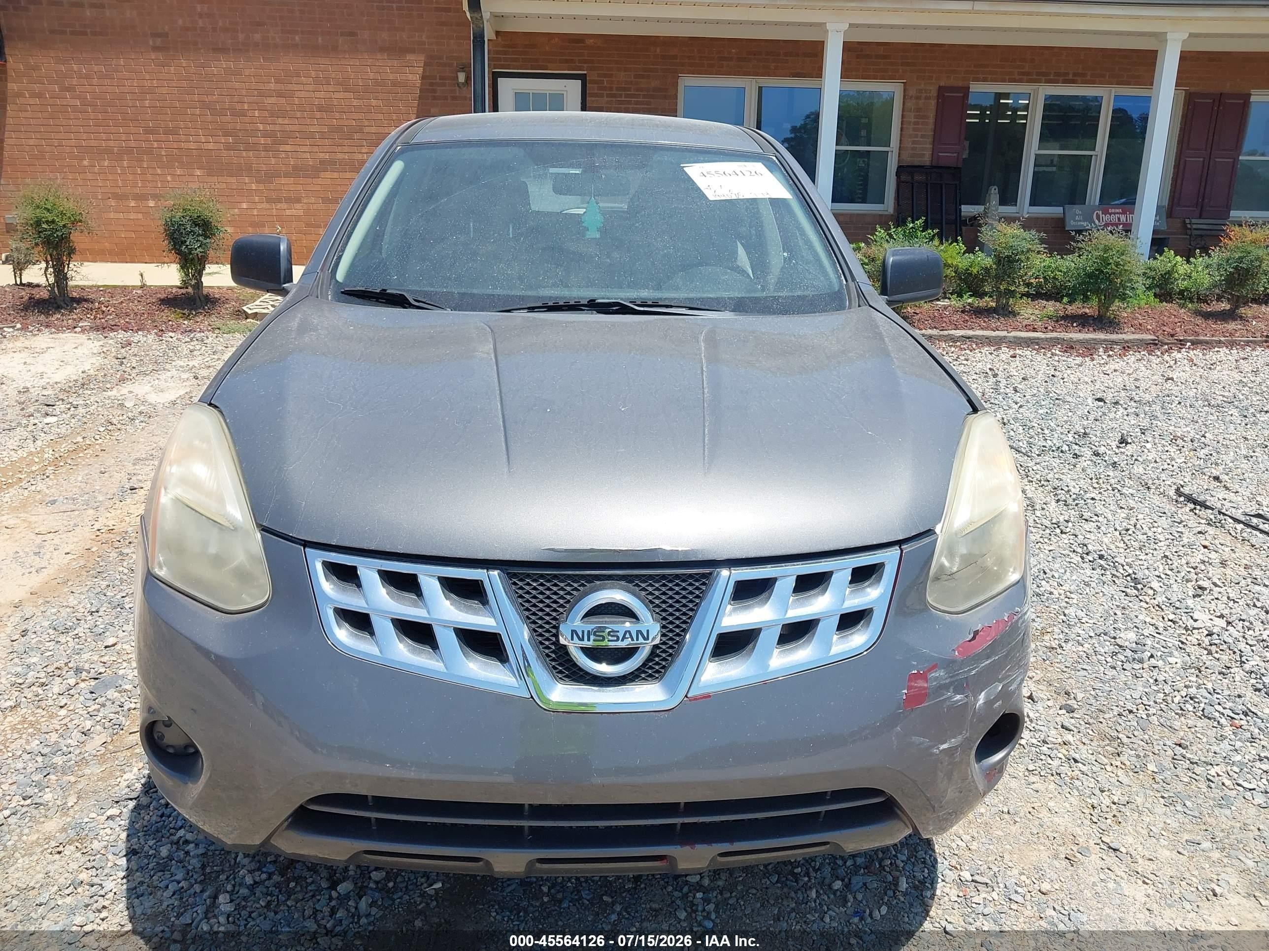 2011 Nissan Rogue S Gray vin: JN8AS5MT7BW176399