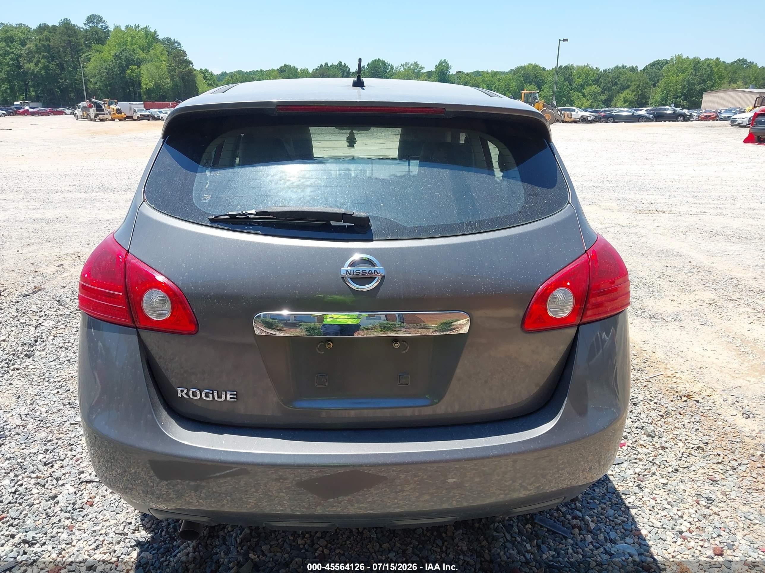 2011 Nissan Rogue S Gray vin: JN8AS5MT7BW176399