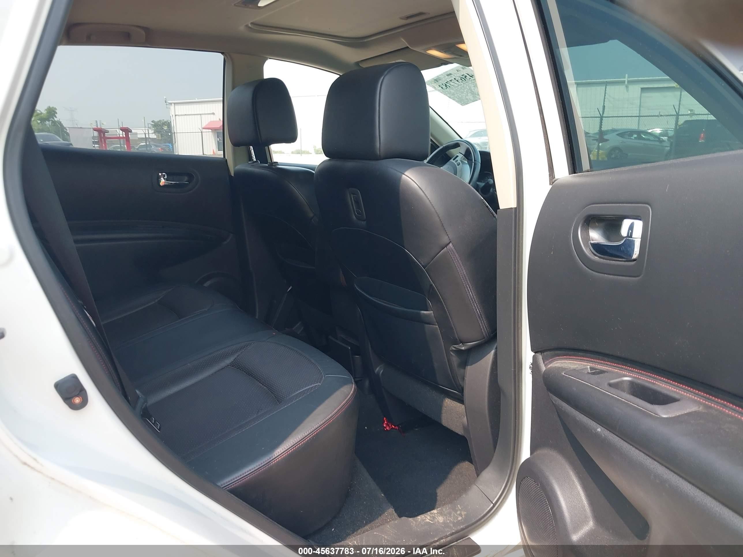 2011 Nissan Rogue Sv White vin: JN8AS5MT7BW181070