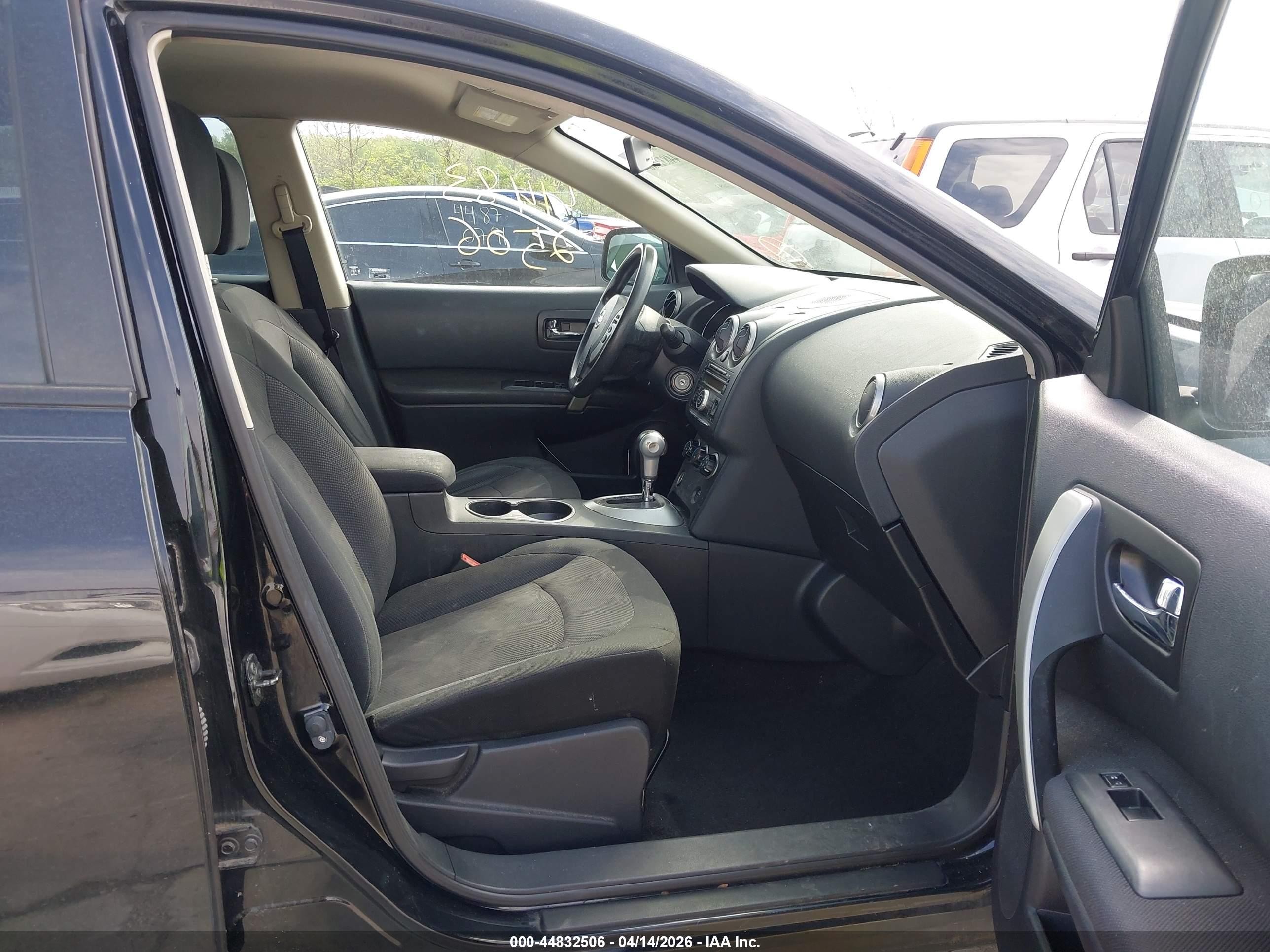 2011 Nissan Rogue S Black vin: JN8AS5MT7BW560800