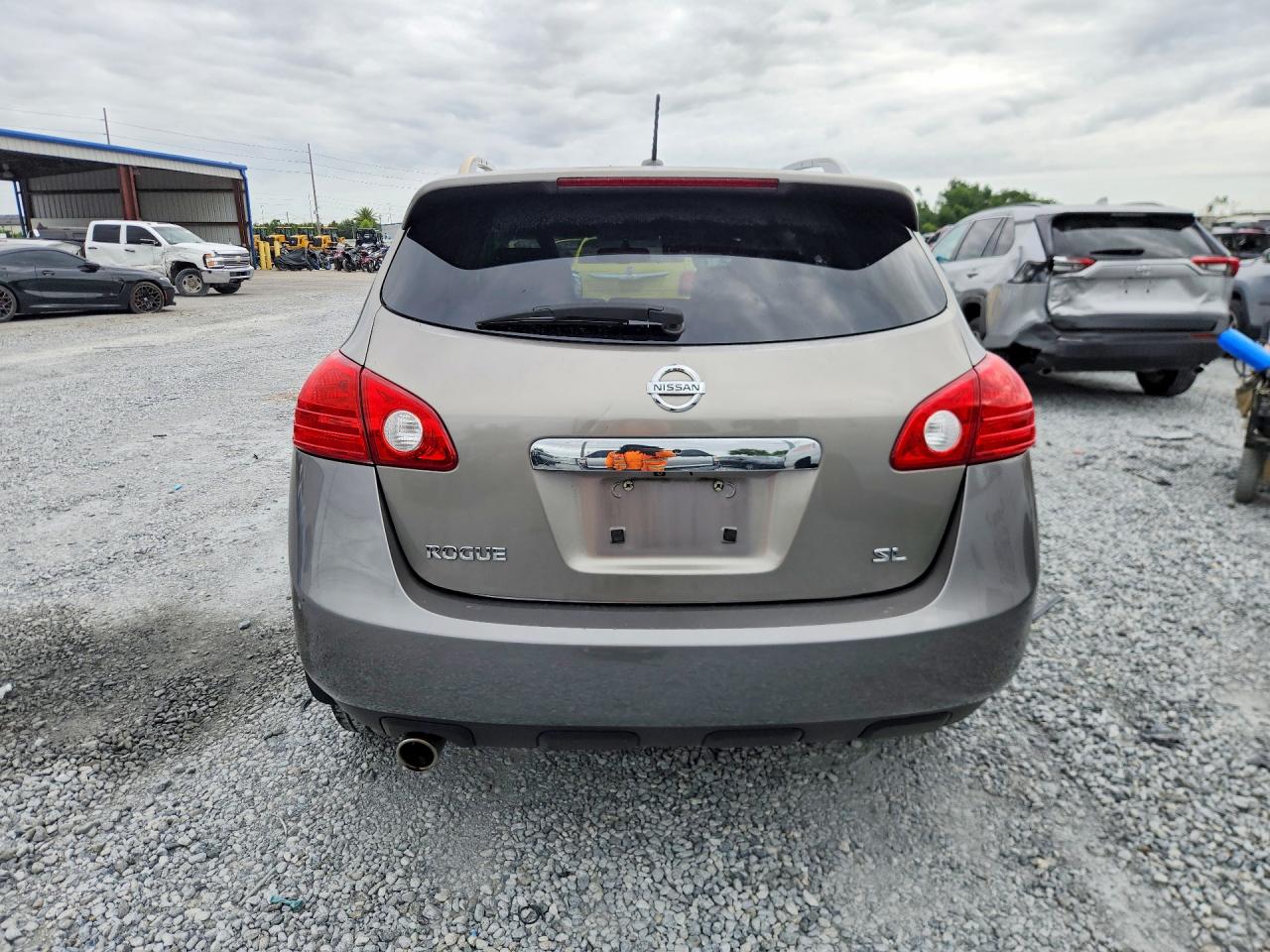 2011 Nissan Rogue S Tan vin: JN8AS5MT7BW566824