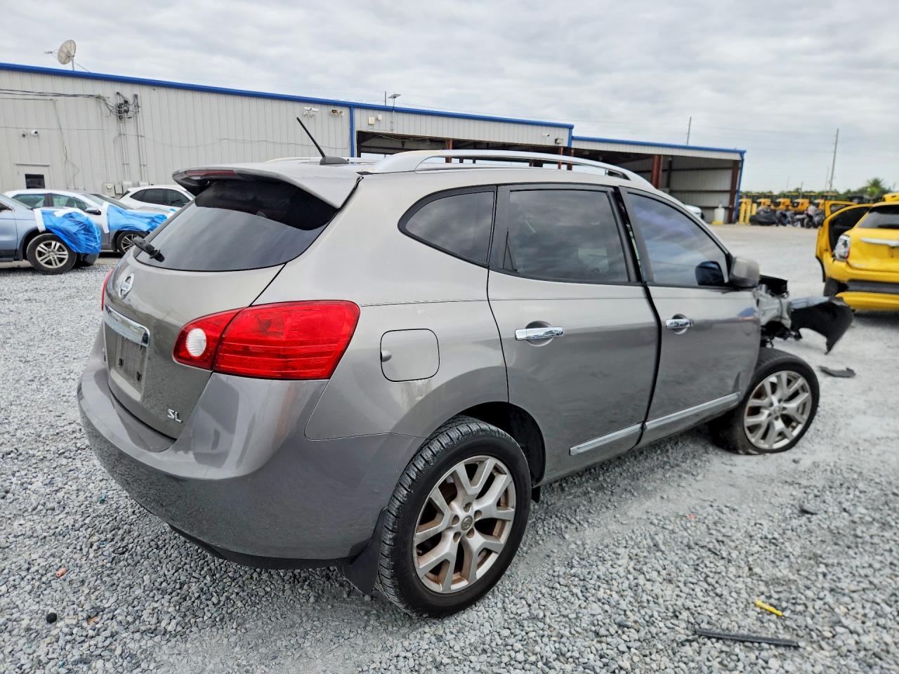 2011 Nissan Rogue S Tan vin: JN8AS5MT7BW566824