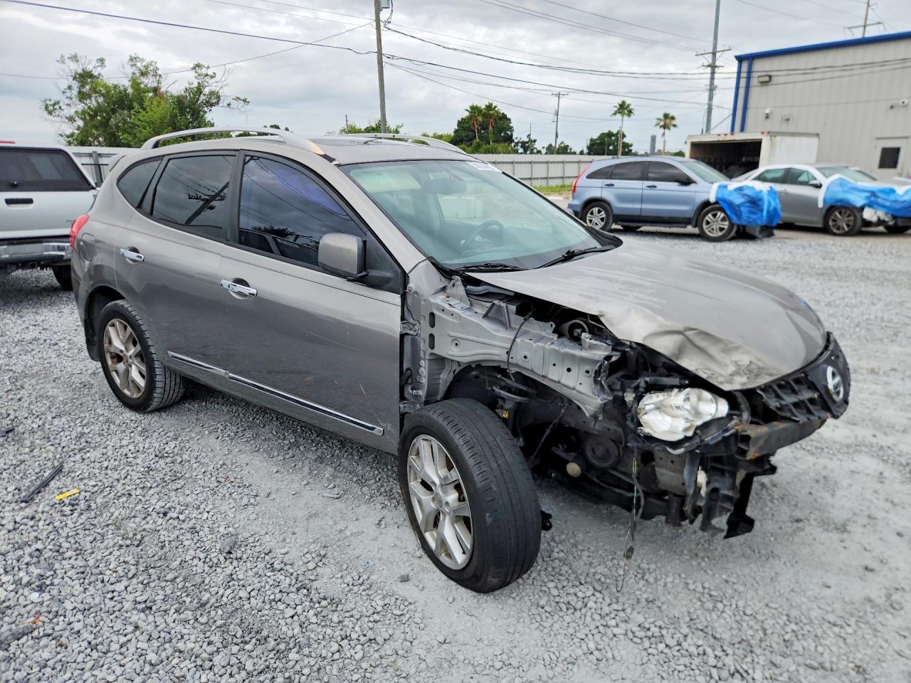 2011 Nissan Rogue S Tan vin: JN8AS5MT7BW566824