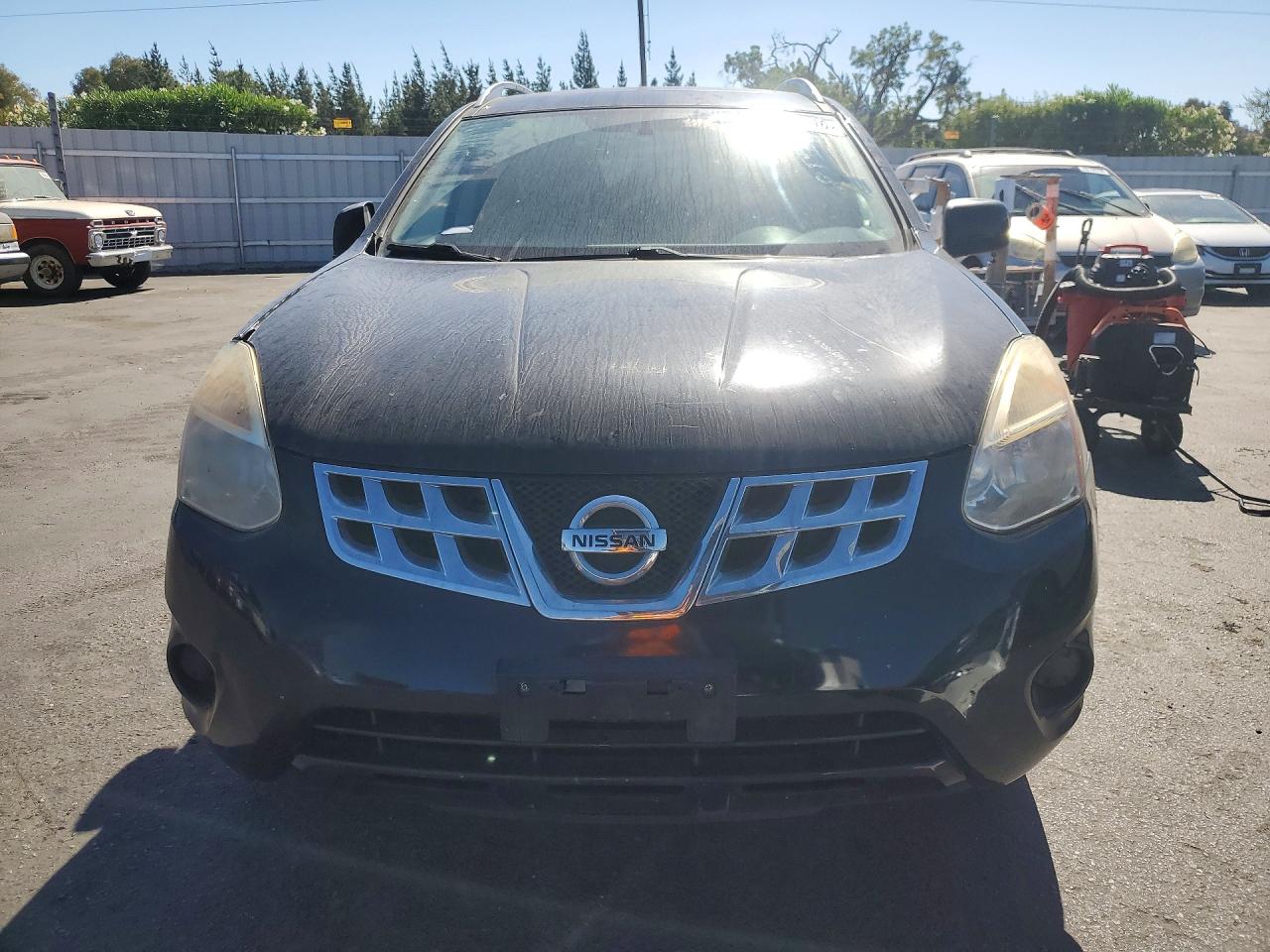 2011 Nissan Rogue S Черный vin: JN8AS5MT7BW573448