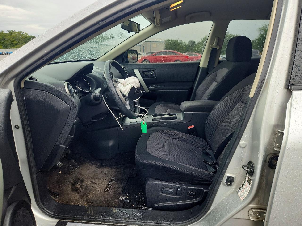 2011 Nissan Rogue S Silver vin: JN8AS5MT7BW574972