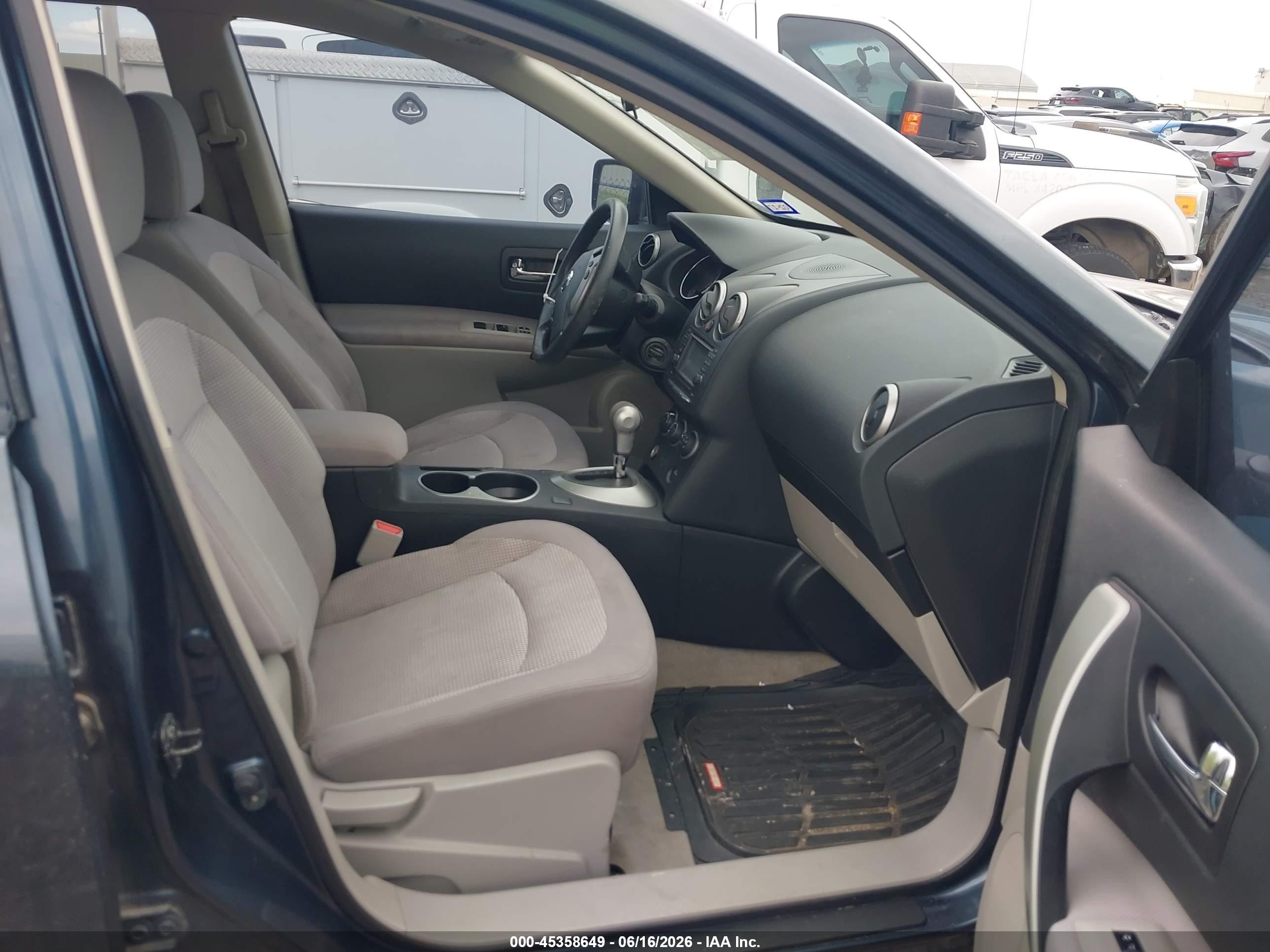 2012 Nissan Rogue Sv Blue vin: JN8AS5MT7CW251572