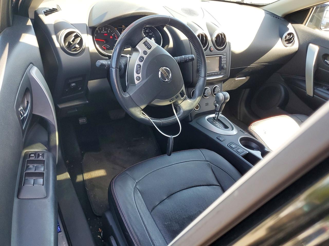 2012 Nissan Rogue S Black vin: JN8AS5MT7CW266427