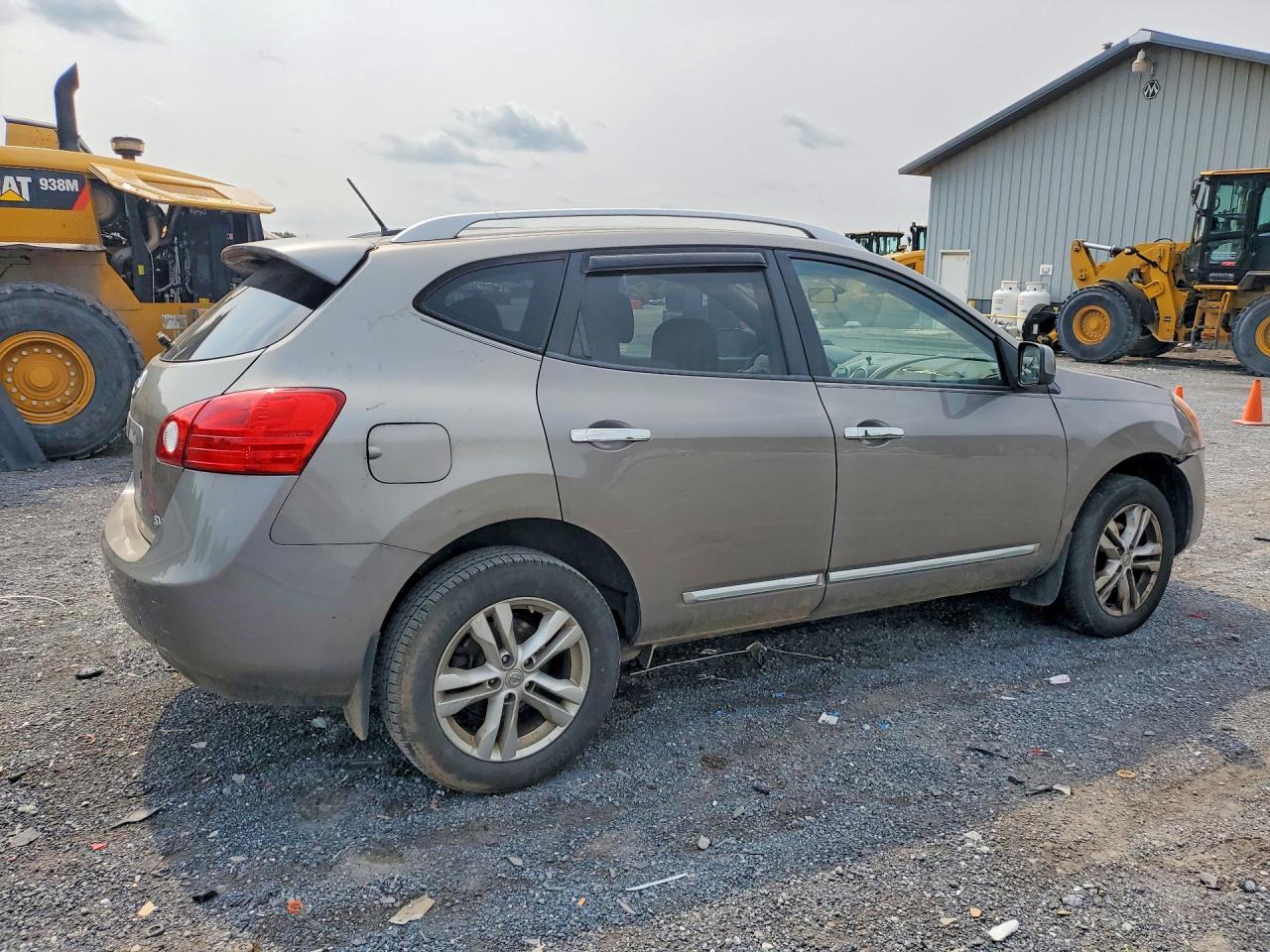 2012 Nissan Rogue S Gray vin: JN8AS5MT7CW271983