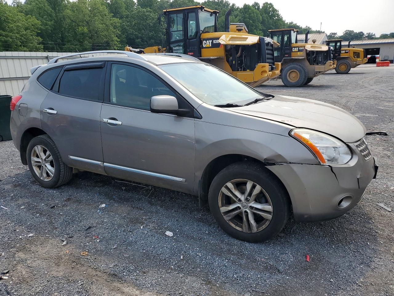 2012 Nissan Rogue S Gray vin: JN8AS5MT7CW271983