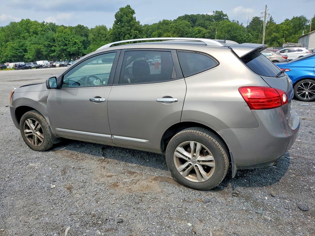 2012 Nissan Rogue S Gray vin: JN8AS5MT7CW271983