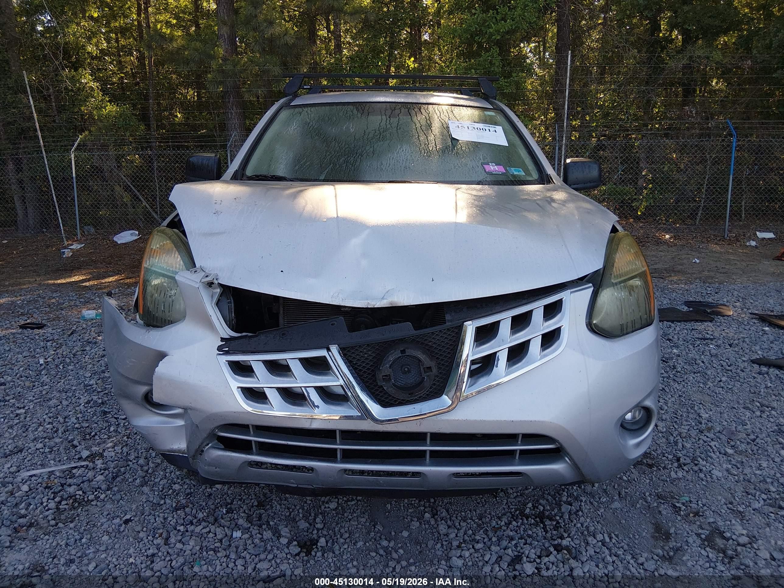2012 Nissan Rogue S Silver vin: JN8AS5MT7CW279081