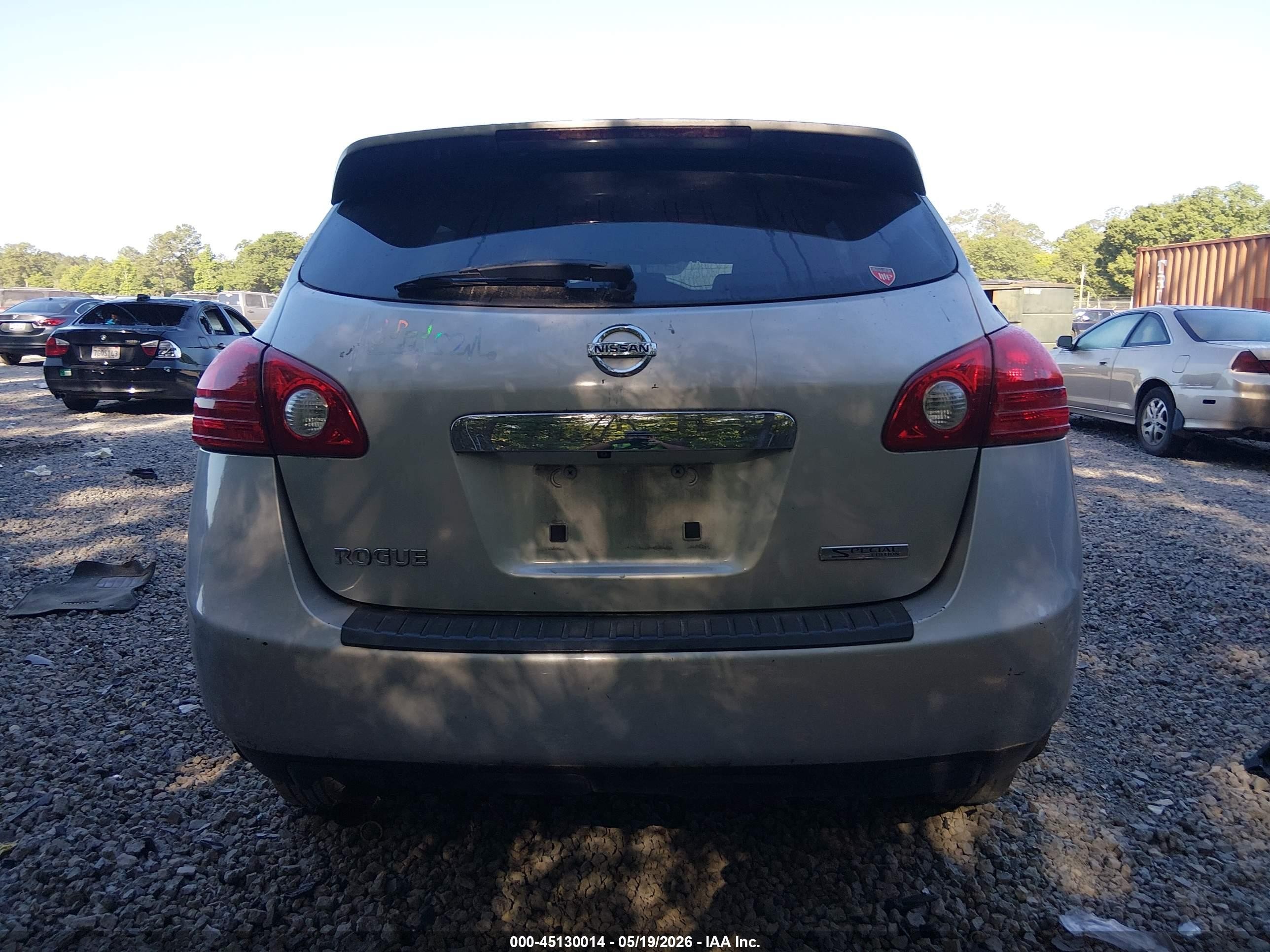 2012 Nissan Rogue S Silver vin: JN8AS5MT7CW279081