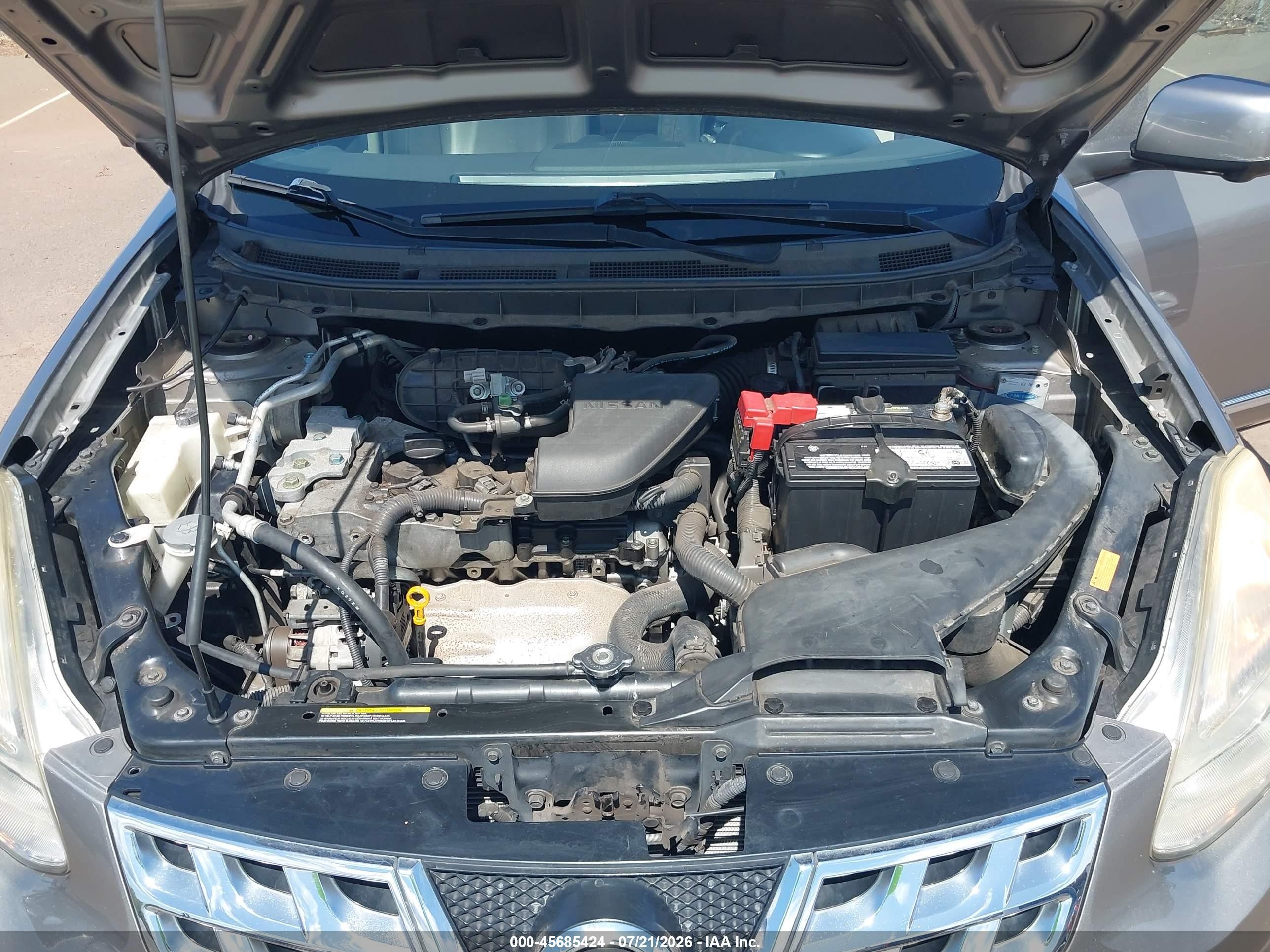 2012 Nissan Rogue Sv W/sl Pkg Gray vin: JN8AS5MT7CW282823