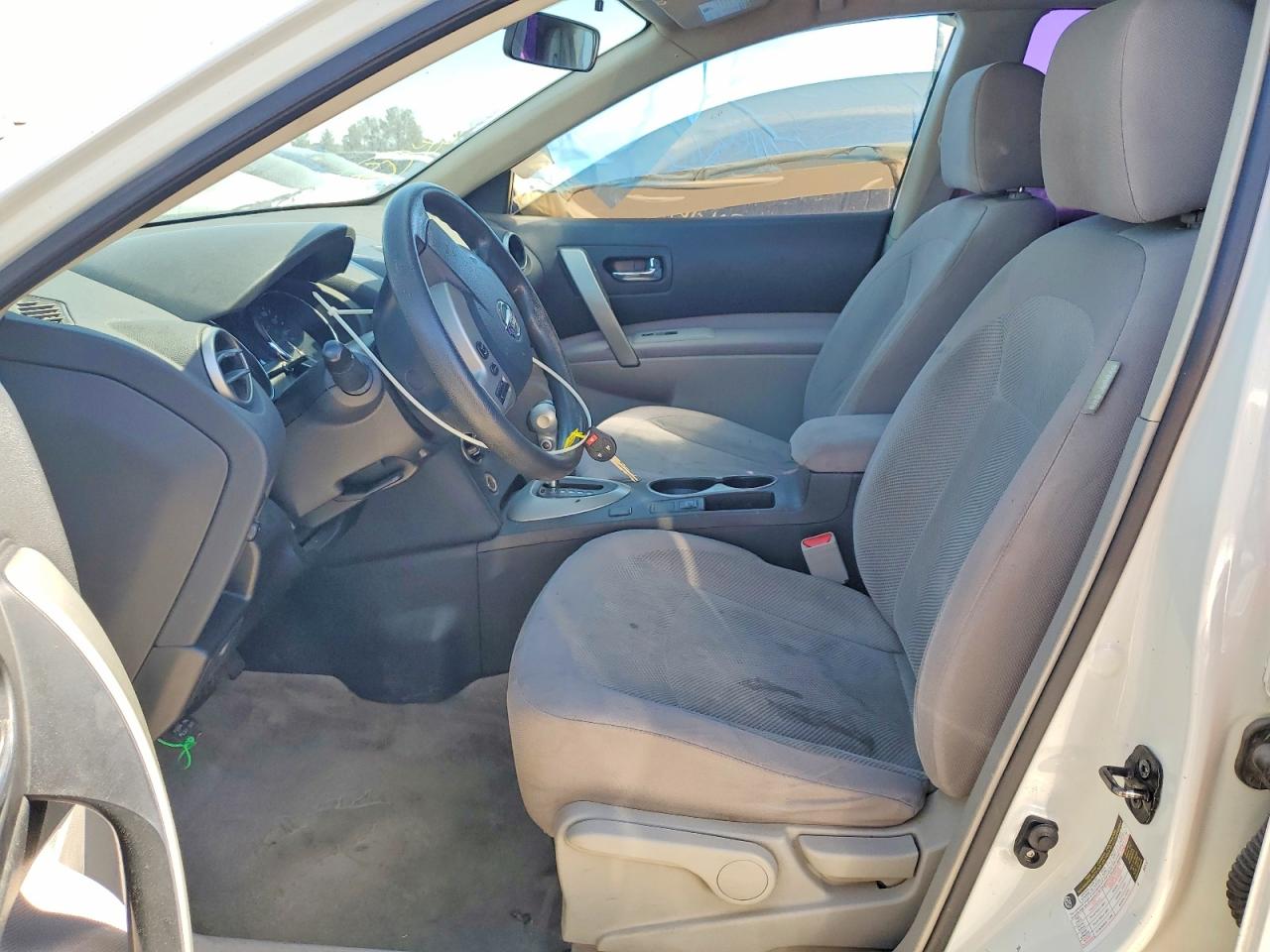 2012 Nissan Rogue S White vin: JN8AS5MT7CW300639