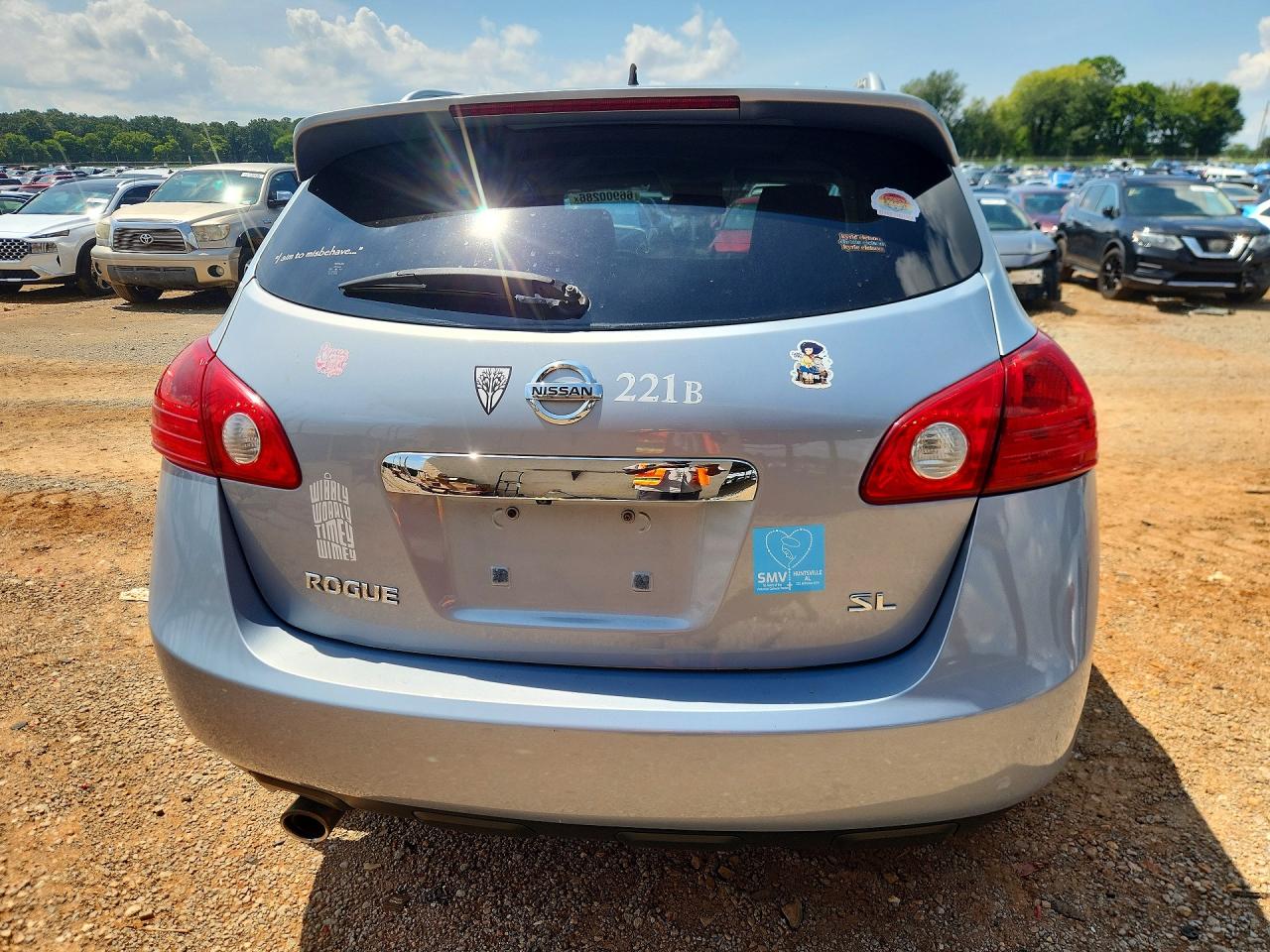 2012 Nissan Rogue S Blue vin: JN8AS5MT7CW303220