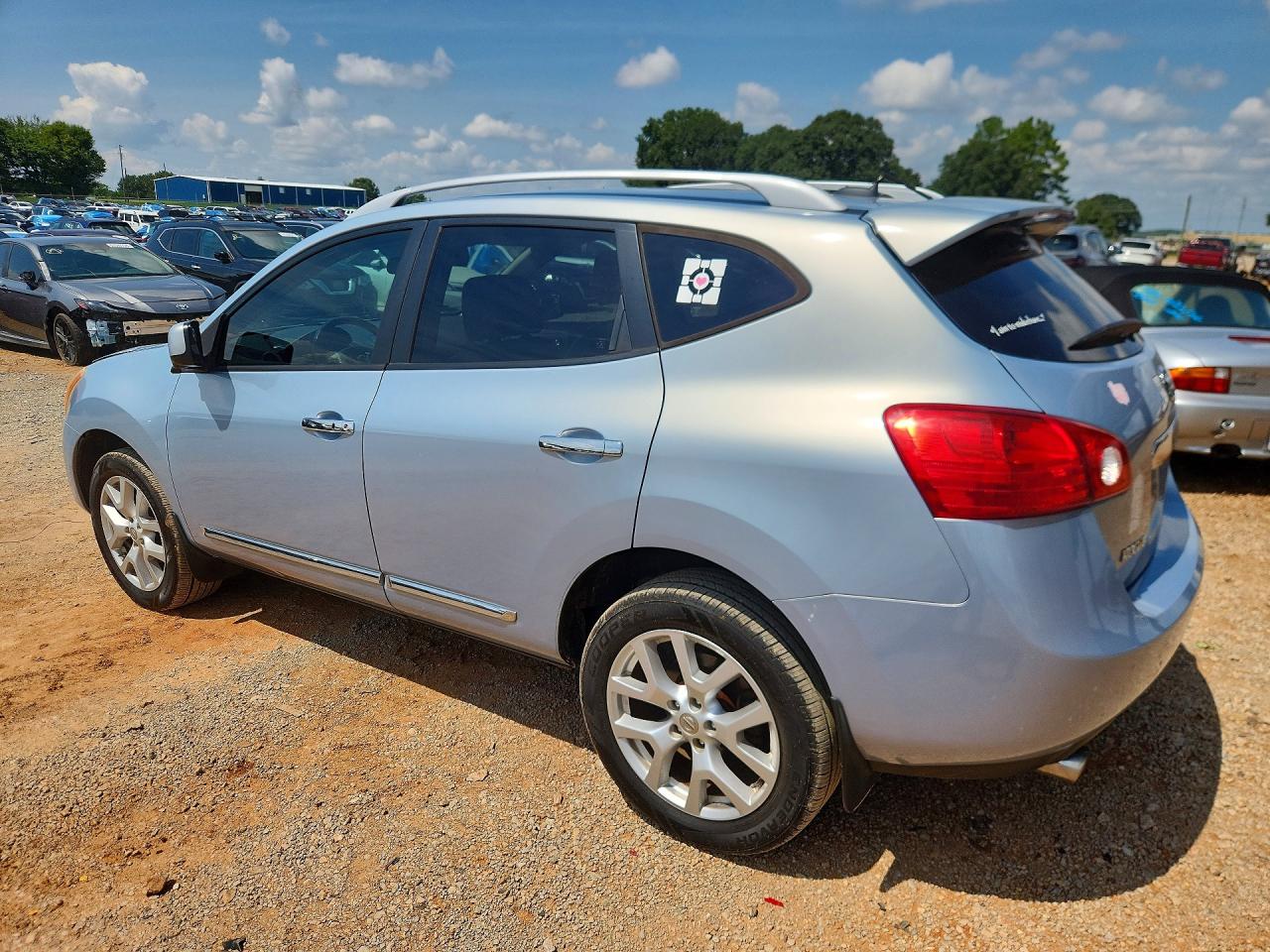 2012 Nissan Rogue S Blue vin: JN8AS5MT7CW303220