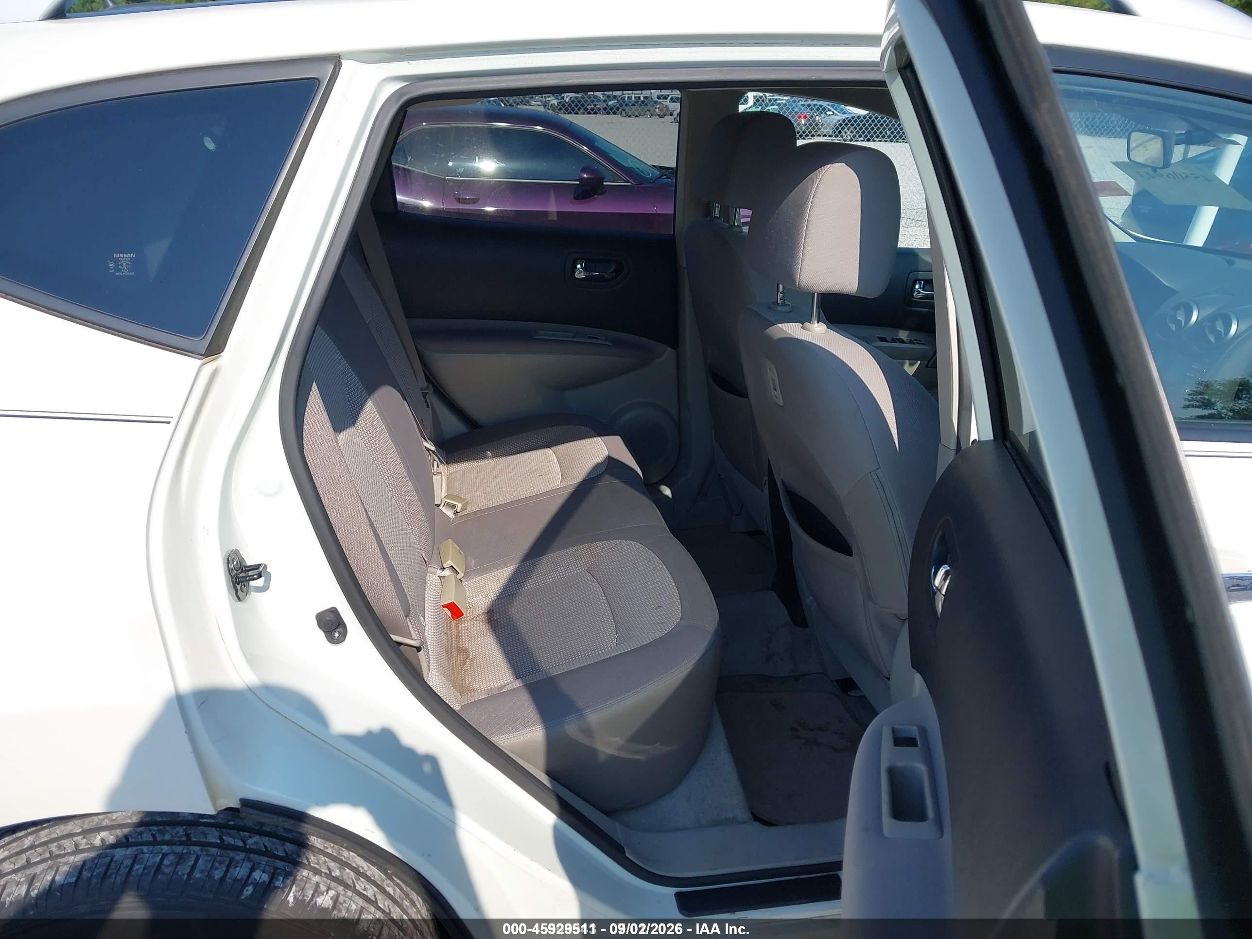 2012 Nissan Rogue Sv White vin: JN8AS5MT7CW303671