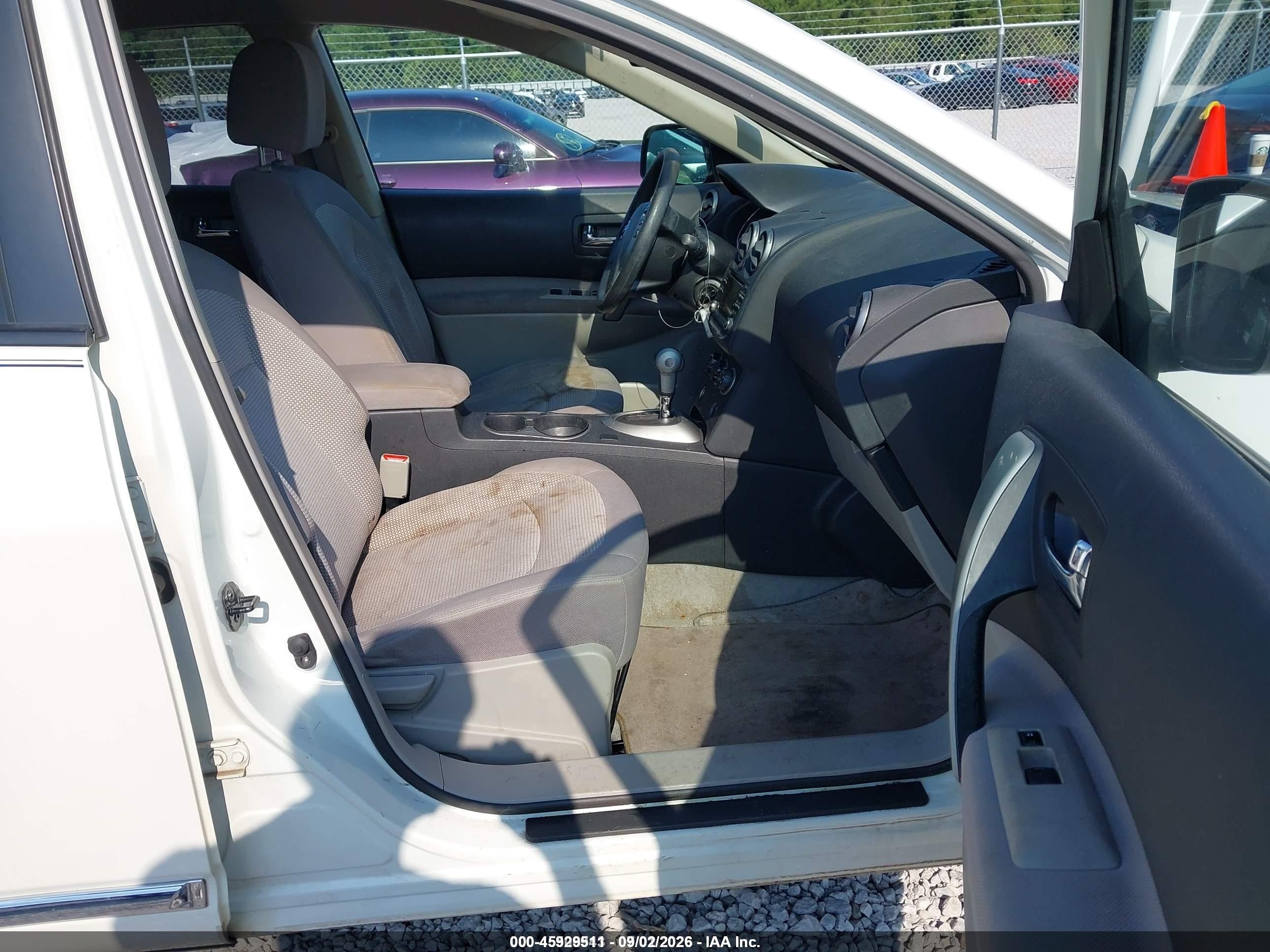 2012 Nissan Rogue Sv White vin: JN8AS5MT7CW303671