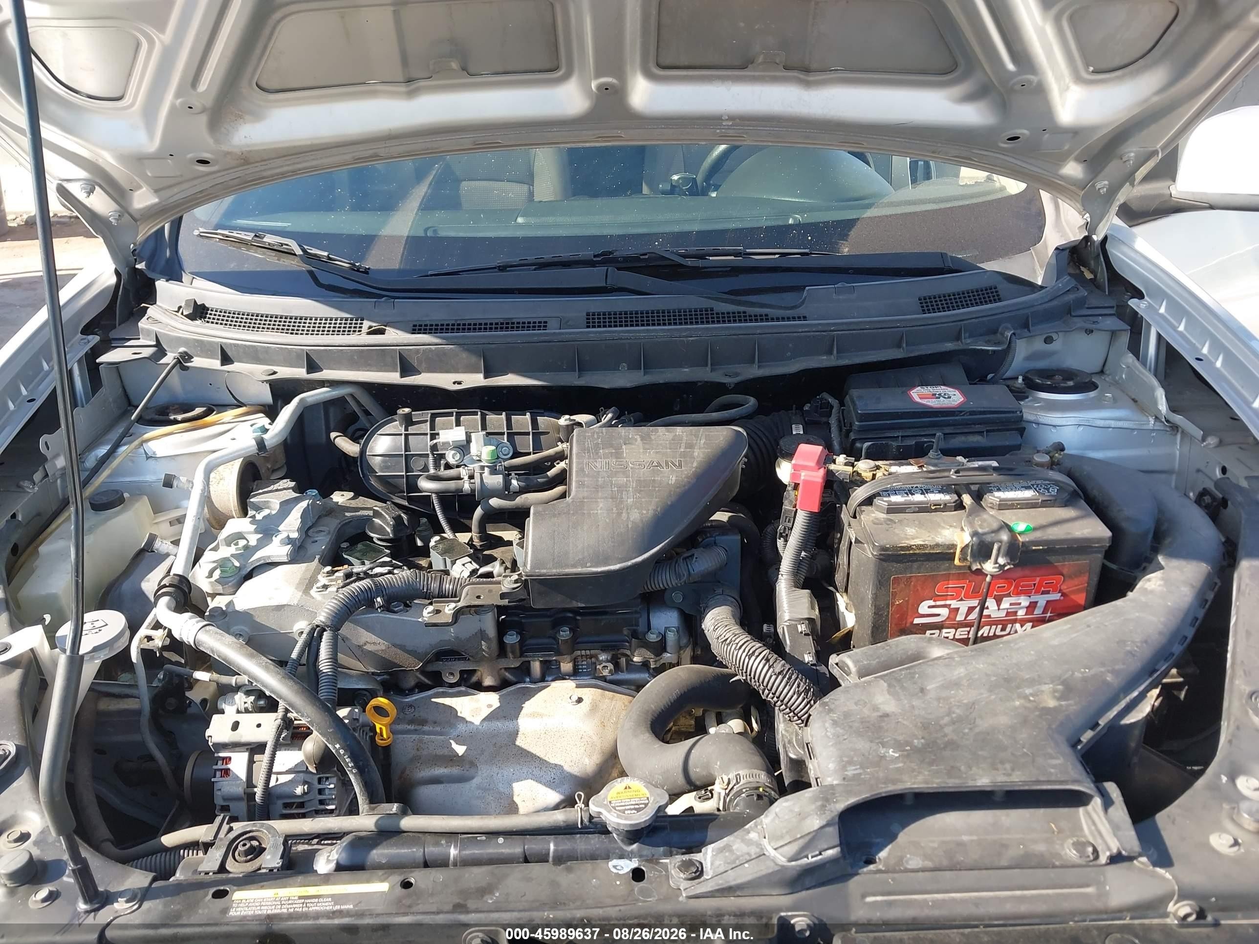 2012 Nissan Rogue Sv Silver vin: JN8AS5MT7CW605221