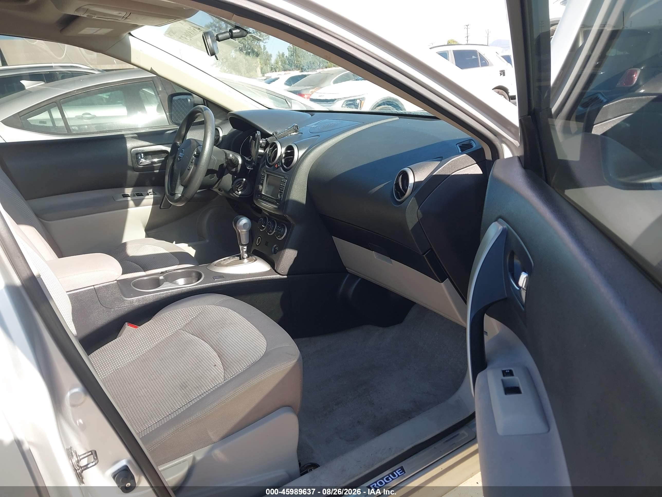 2012 Nissan Rogue Sv Silver vin: JN8AS5MT7CW605221
