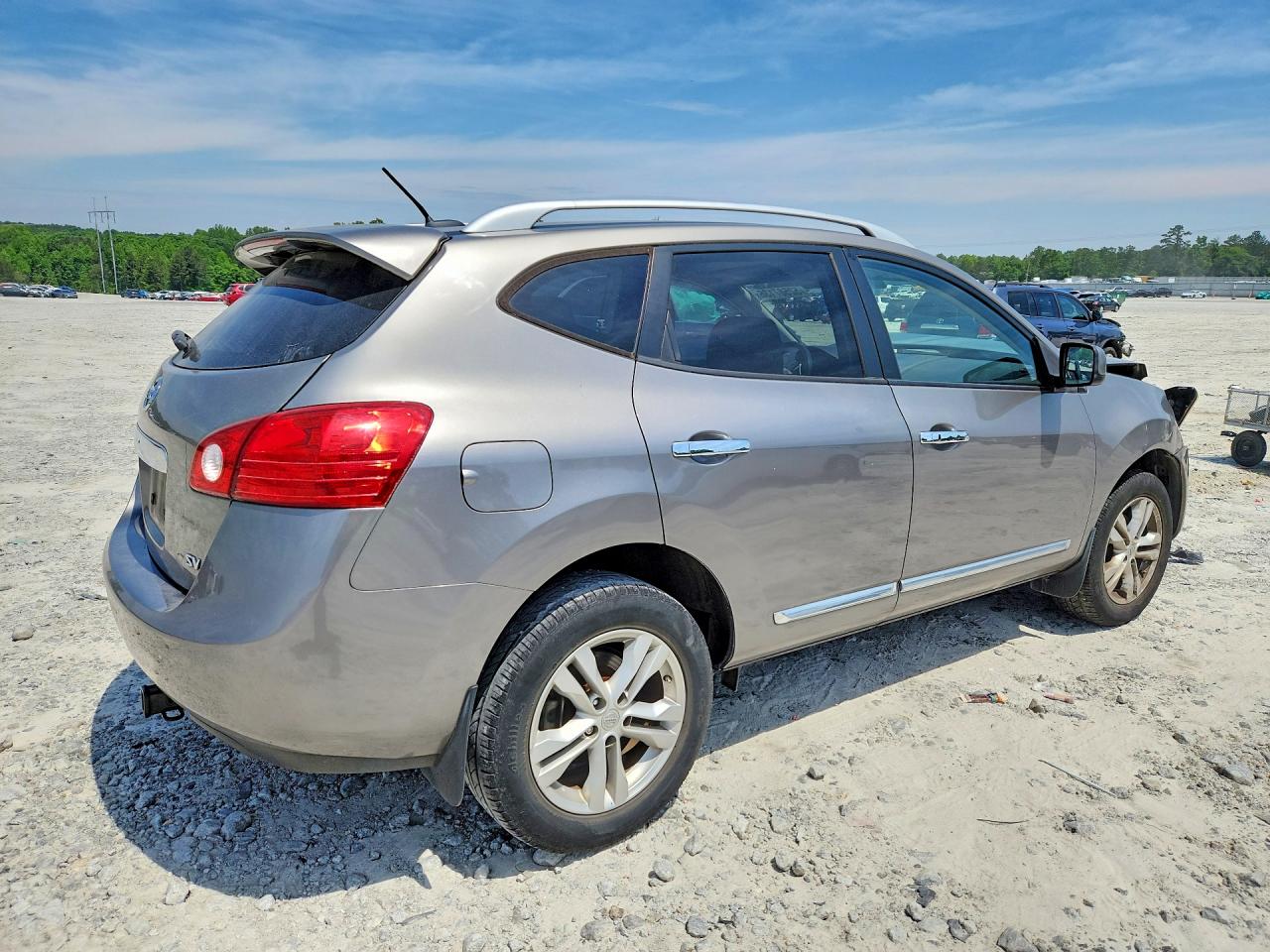 2013 Nissan Rogue S Gray vin: JN8AS5MT7DW002481