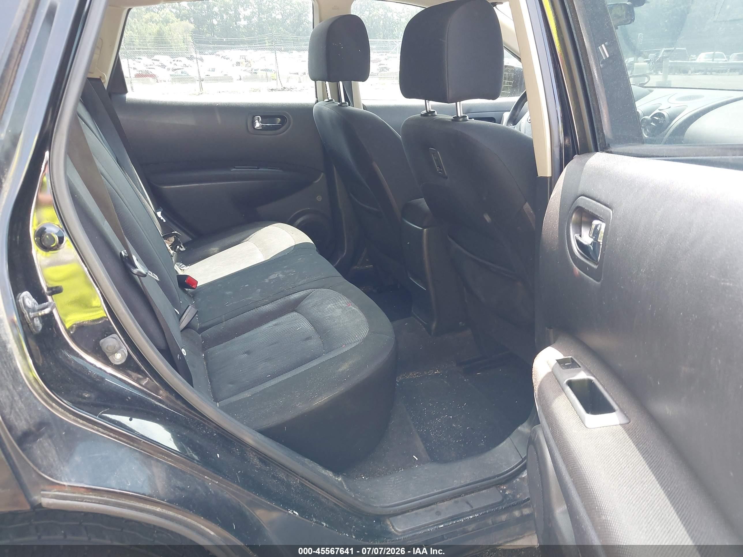 2013 Nissan Rogue S Black vin: JN8AS5MT7DW013562