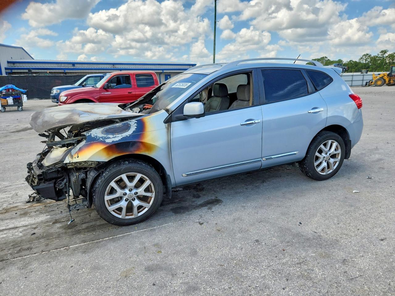 2013 Nissan Rogue S Blue vin: JN8AS5MT7DW020379