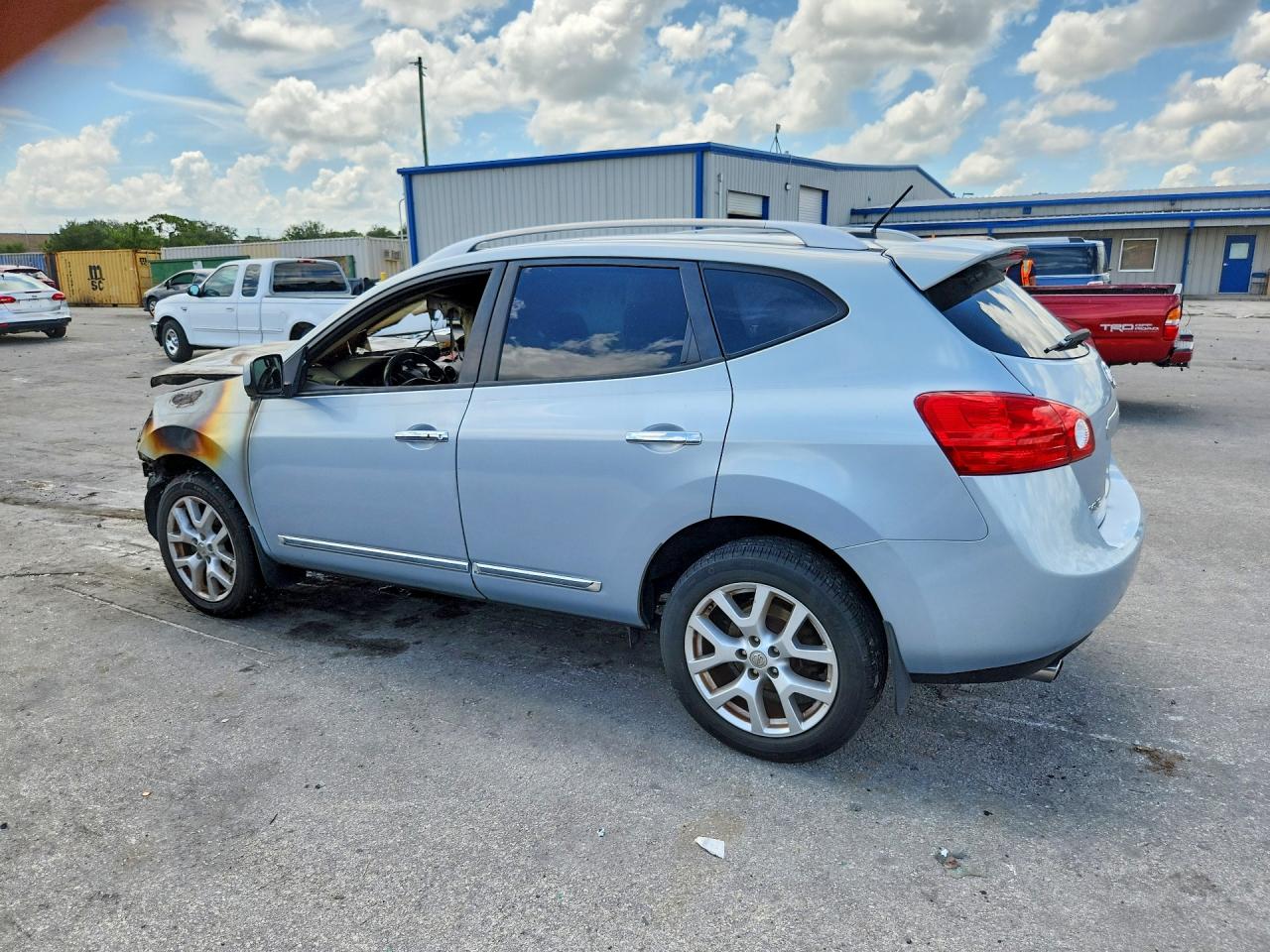 2013 Nissan Rogue S Blue vin: JN8AS5MT7DW020379