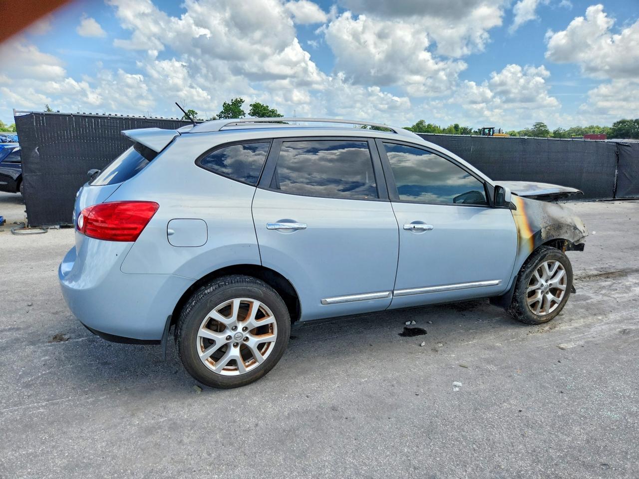 2013 Nissan Rogue S Blue vin: JN8AS5MT7DW020379