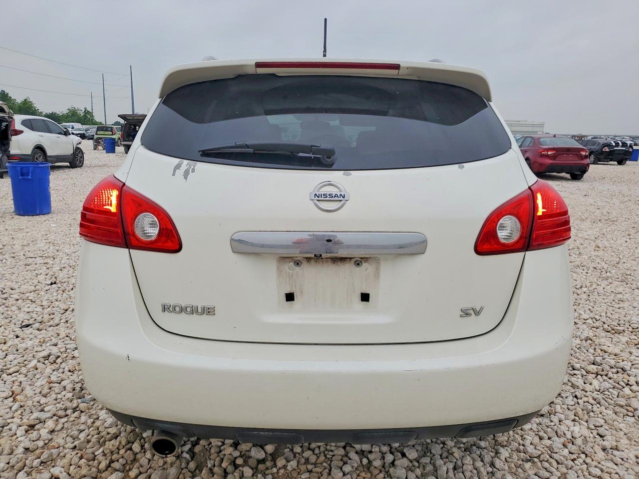 2013 Nissan Rogue White vin: JN8AS5MT7DW033682