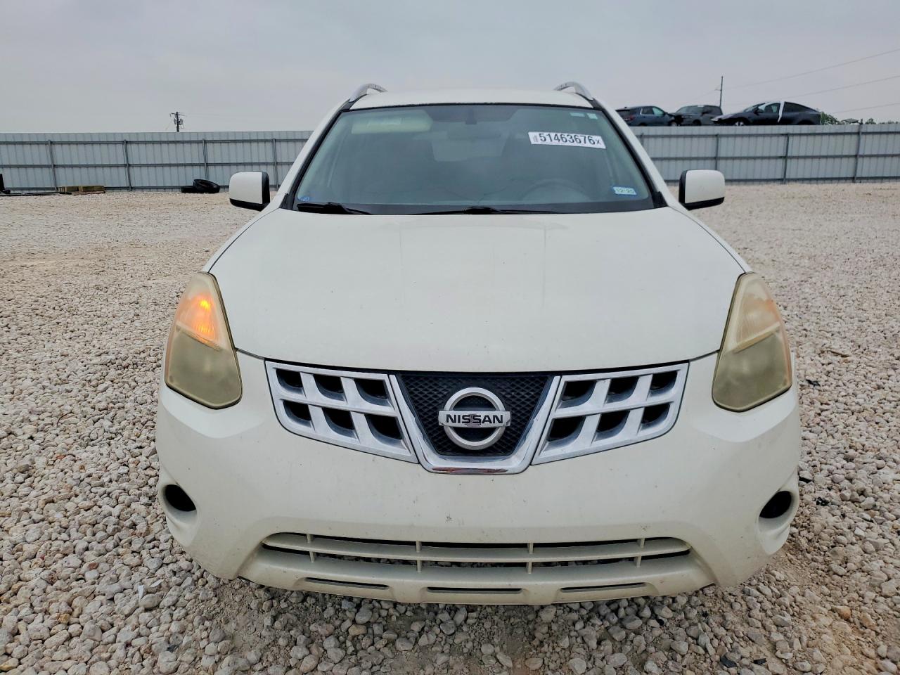 2013 Nissan Rogue White vin: JN8AS5MT7DW033682