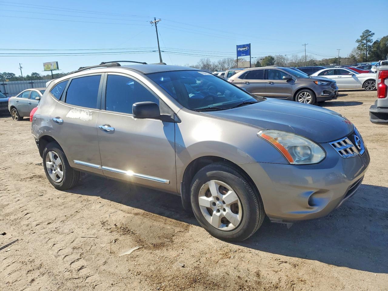 2013 Nissan Rogue S Tan vin: JN8AS5MT7DW500521