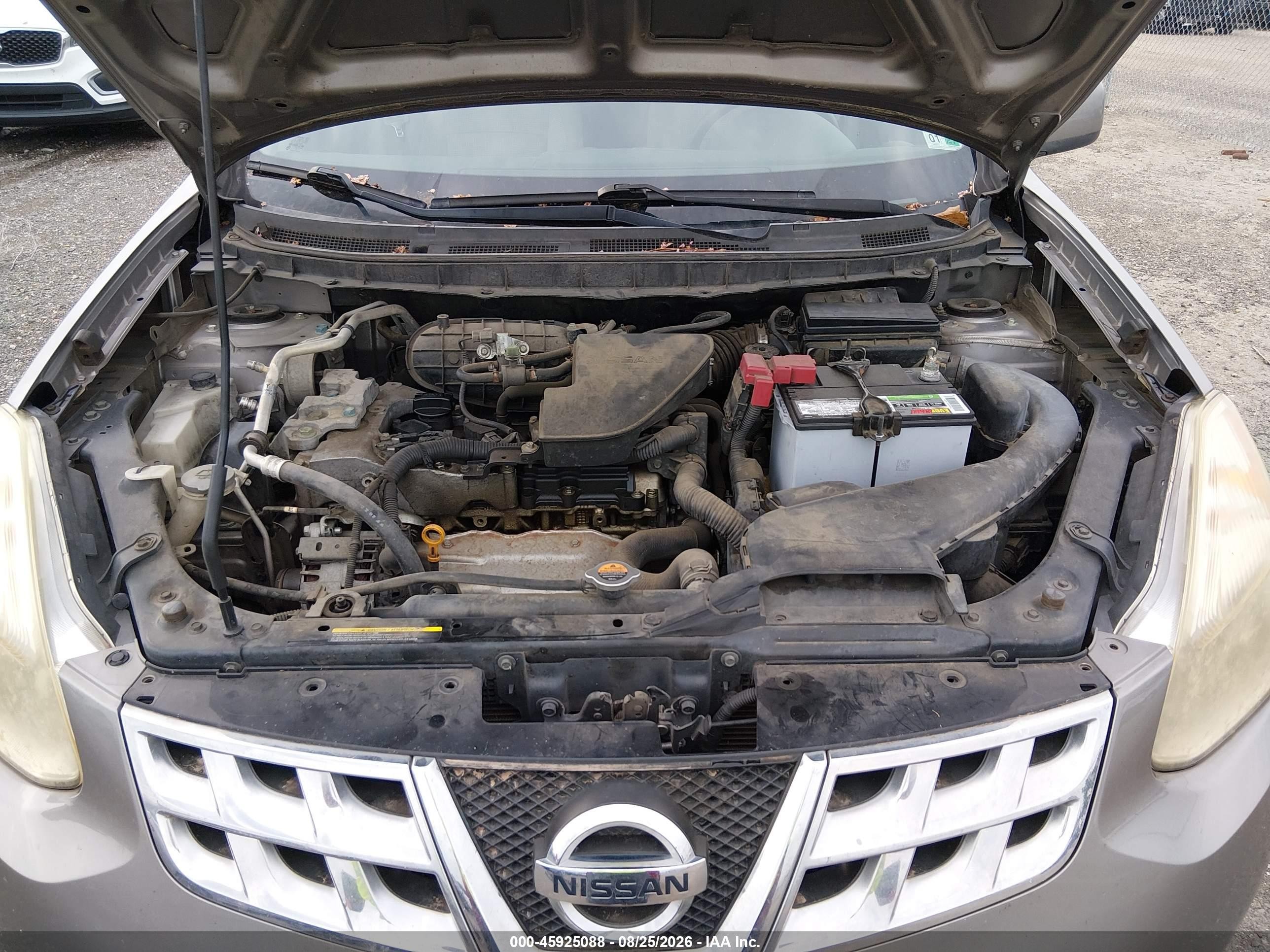 2013 Nissan Rogue Sv Gray vin: JN8AS5MT7DW512121