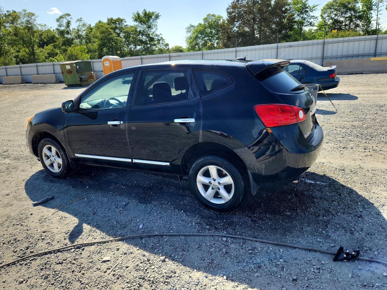2013 Nissan Rogue S Black vin: JN8AS5MT7DW514631