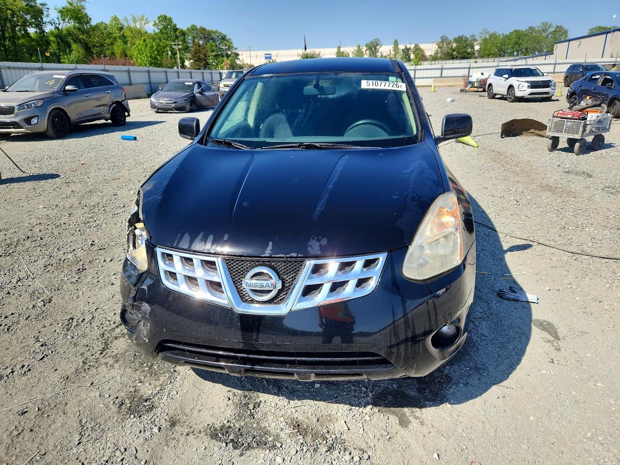2013 Nissan Rogue S Black vin: JN8AS5MT7DW514631
