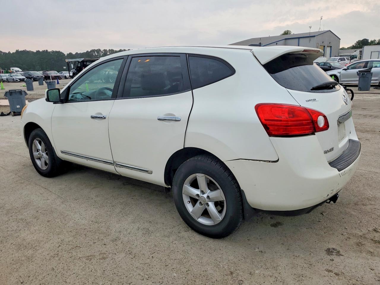 2013 Nissan Rogue S Белый vin: JN8AS5MT7DW516511
