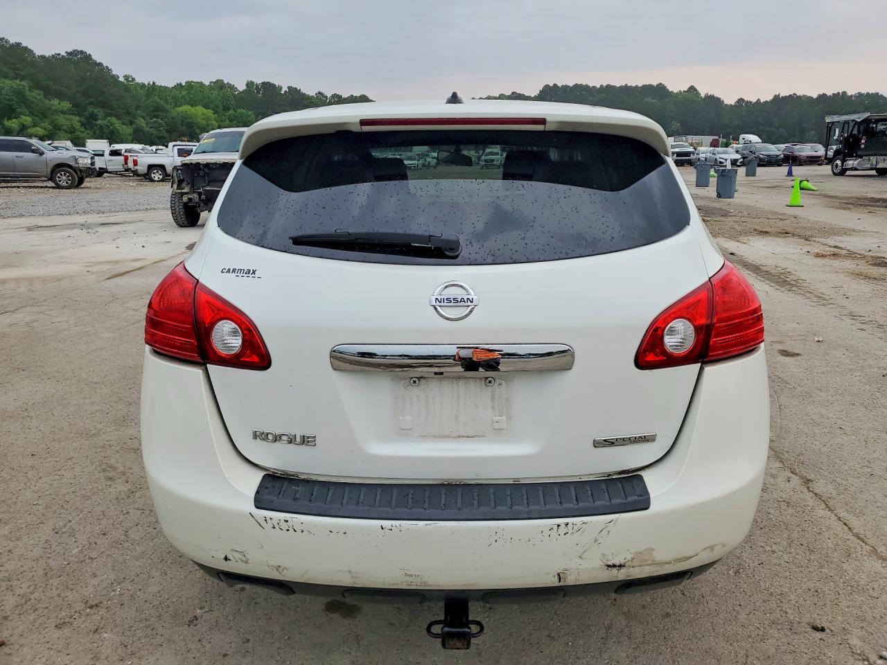 2013 Nissan Rogue S Белый vin: JN8AS5MT7DW516511