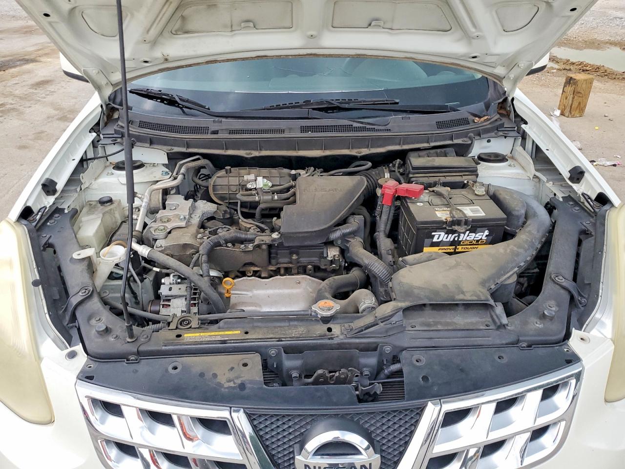 2013 Nissan Rogue S Белый vin: JN8AS5MT7DW516511