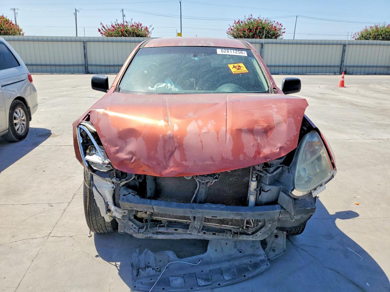 2013 Nissan Rogue S Burgundy vin: JN8AS5MT7DW534085