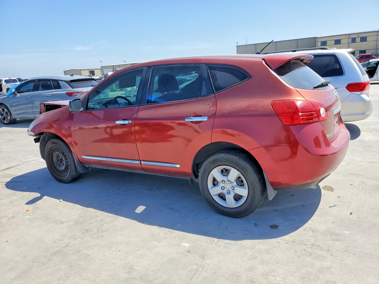 2013 Nissan Rogue S Burgundy vin: JN8AS5MT7DW534085