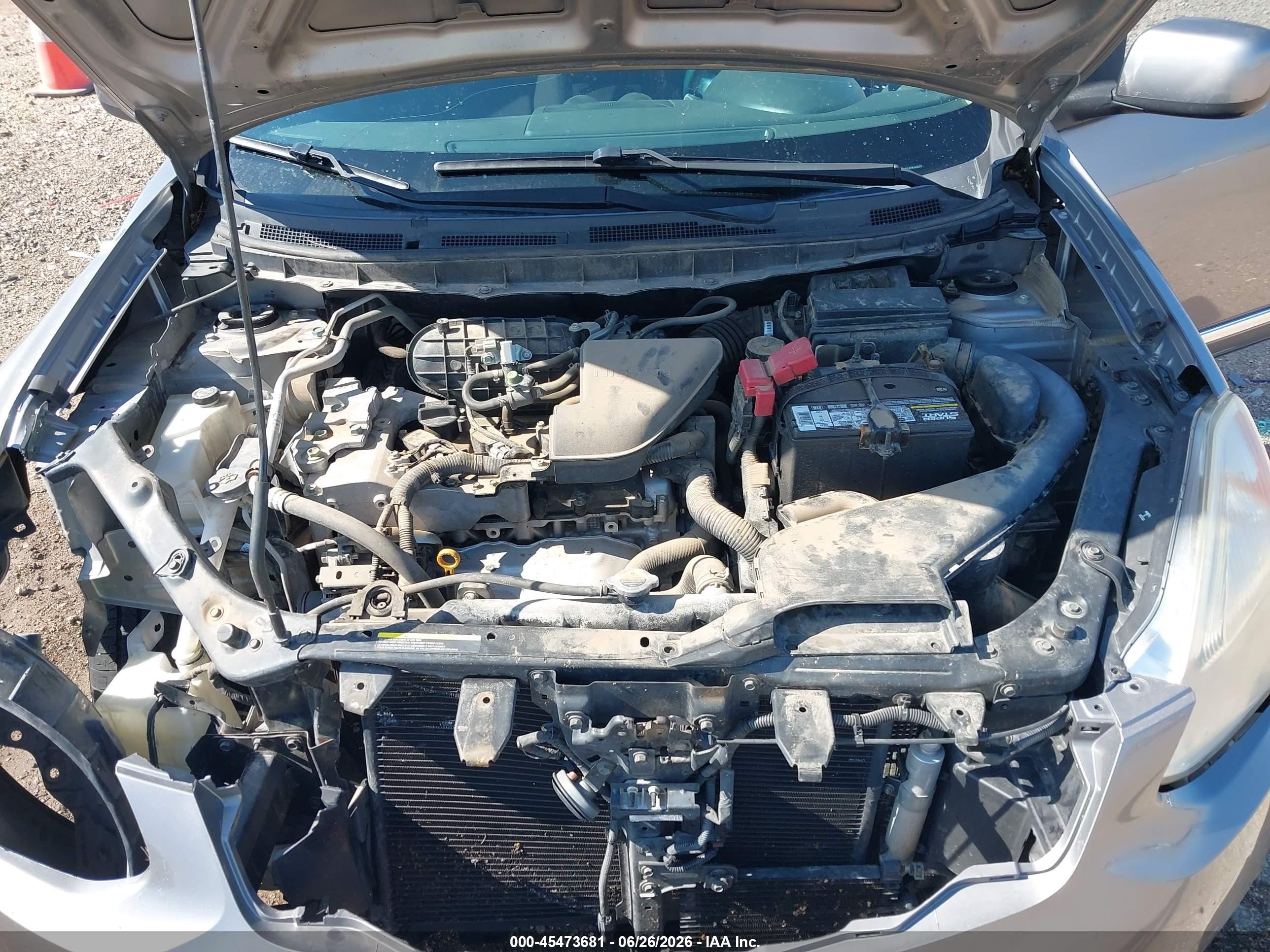 2013 Nissan Rogue Sv Gray vin: JN8AS5MT7DW540078