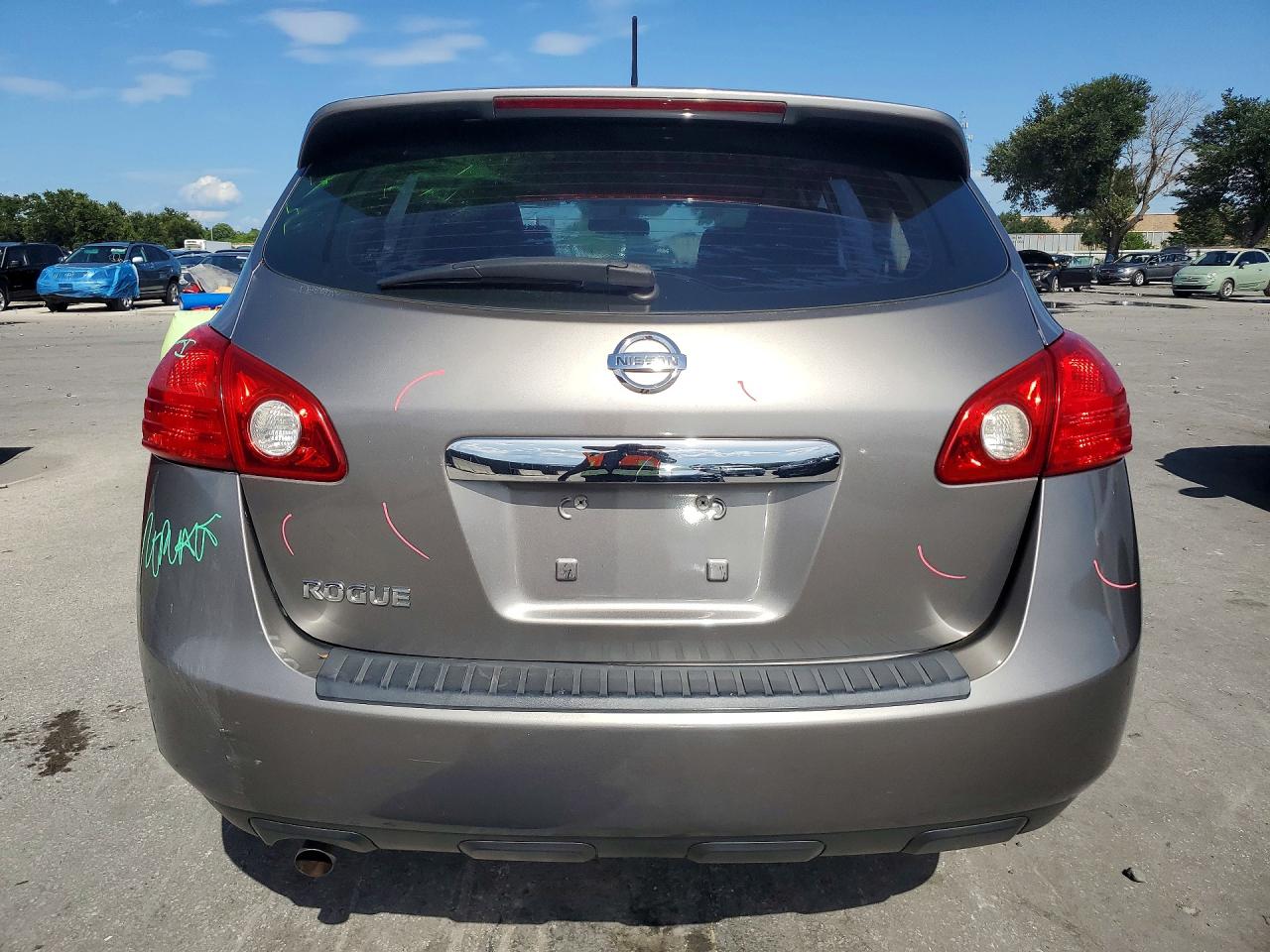2013 Nissan Rogue S Серый vin: JN8AS5MT7DW541618