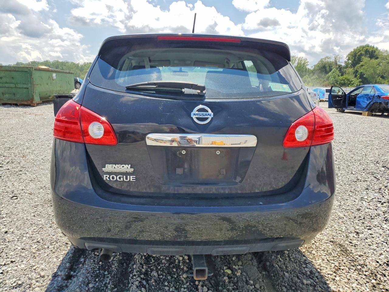 2013 Nissan Rogue S Черный vin: JN8AS5MT7DW542994