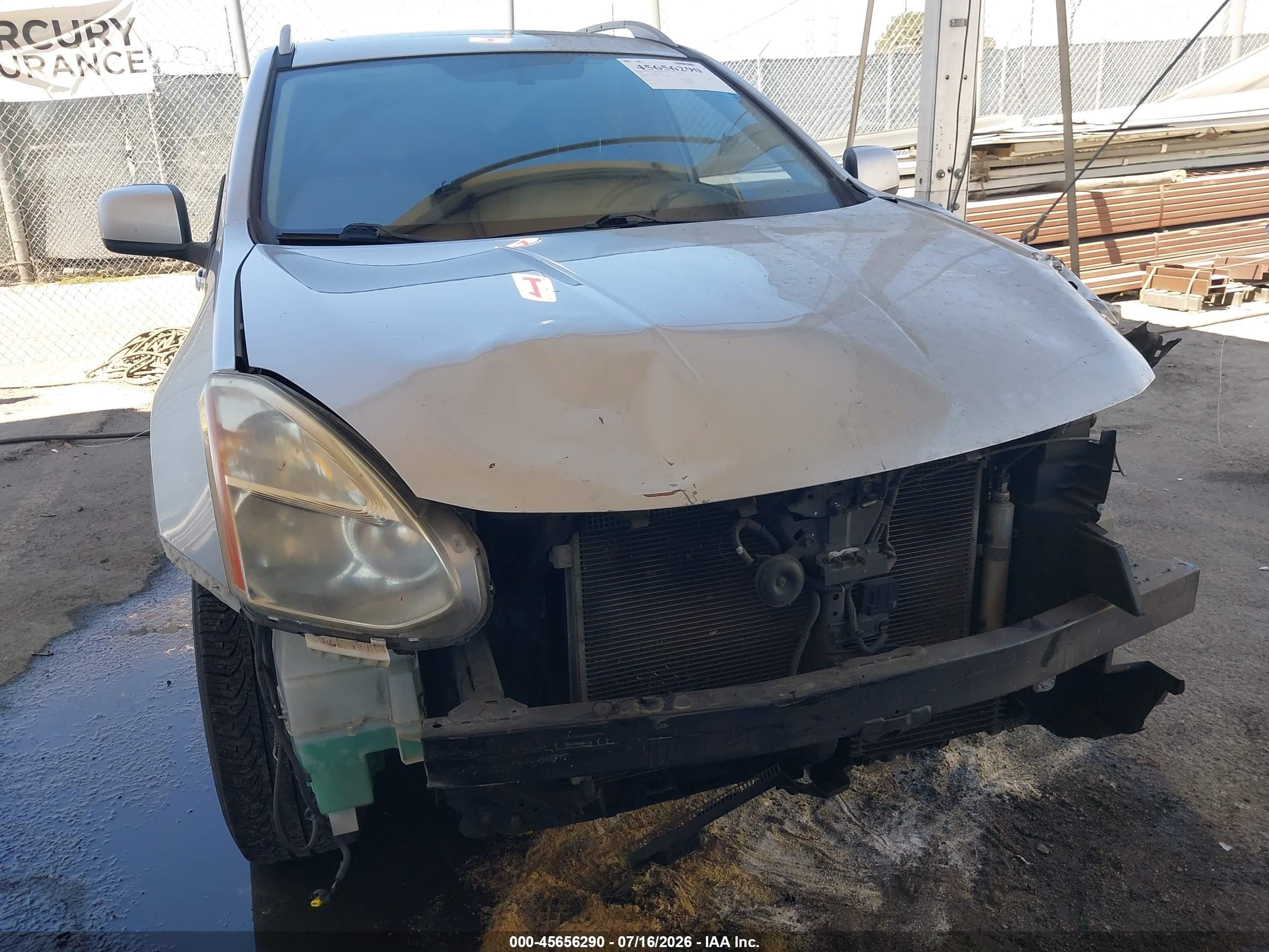 2013 Nissan Rogue Sv Gray vin: JN8AS5MT7DW545085