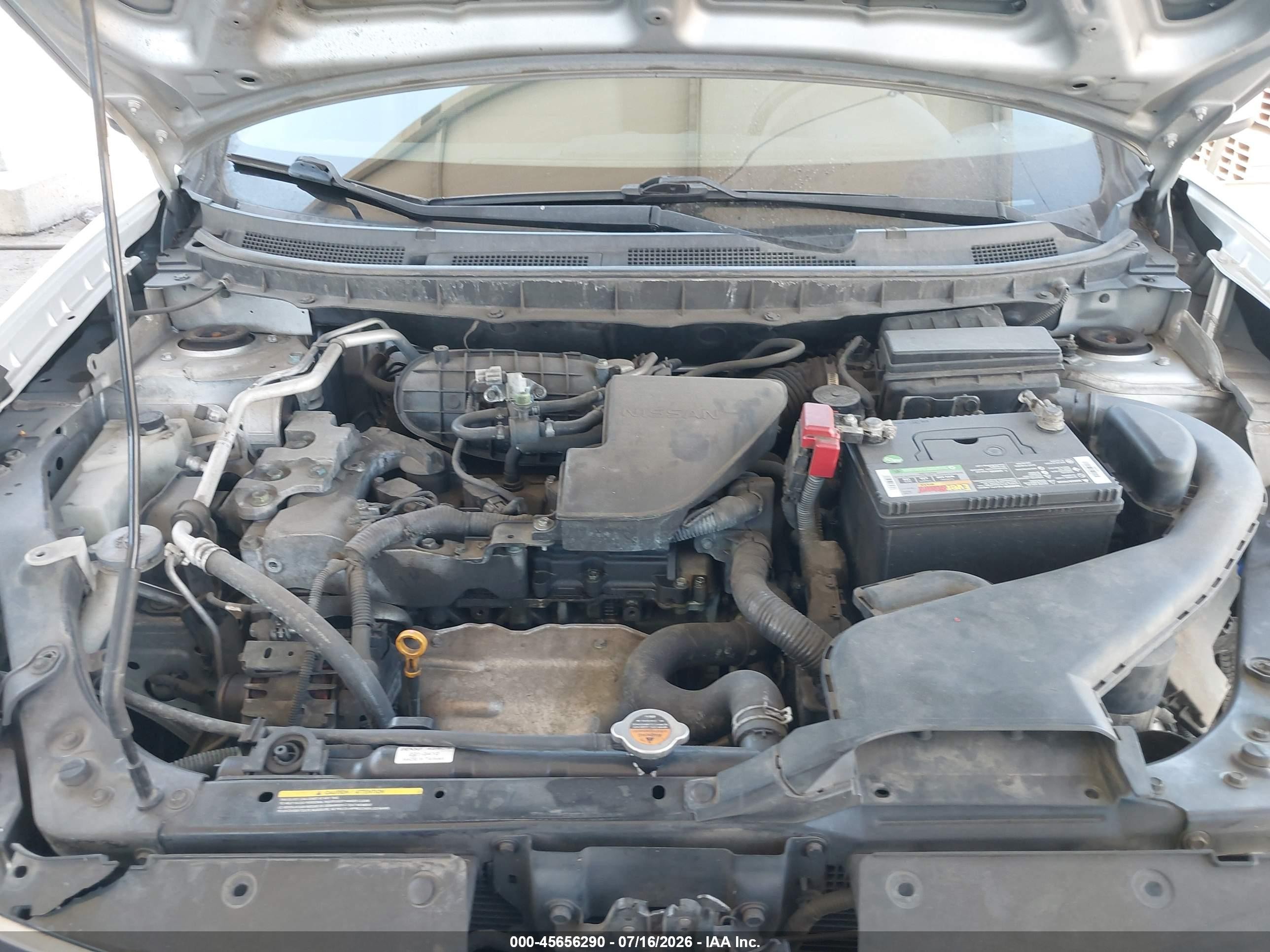 2013 Nissan Rogue Sv Gray vin: JN8AS5MT7DW545085